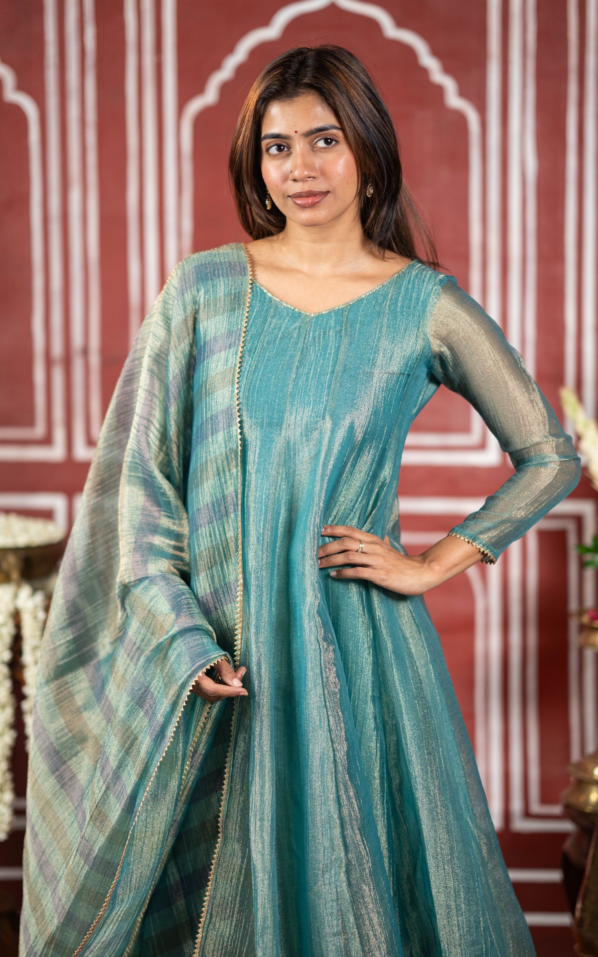 Diwali Night C (Kurti+Dupatta)