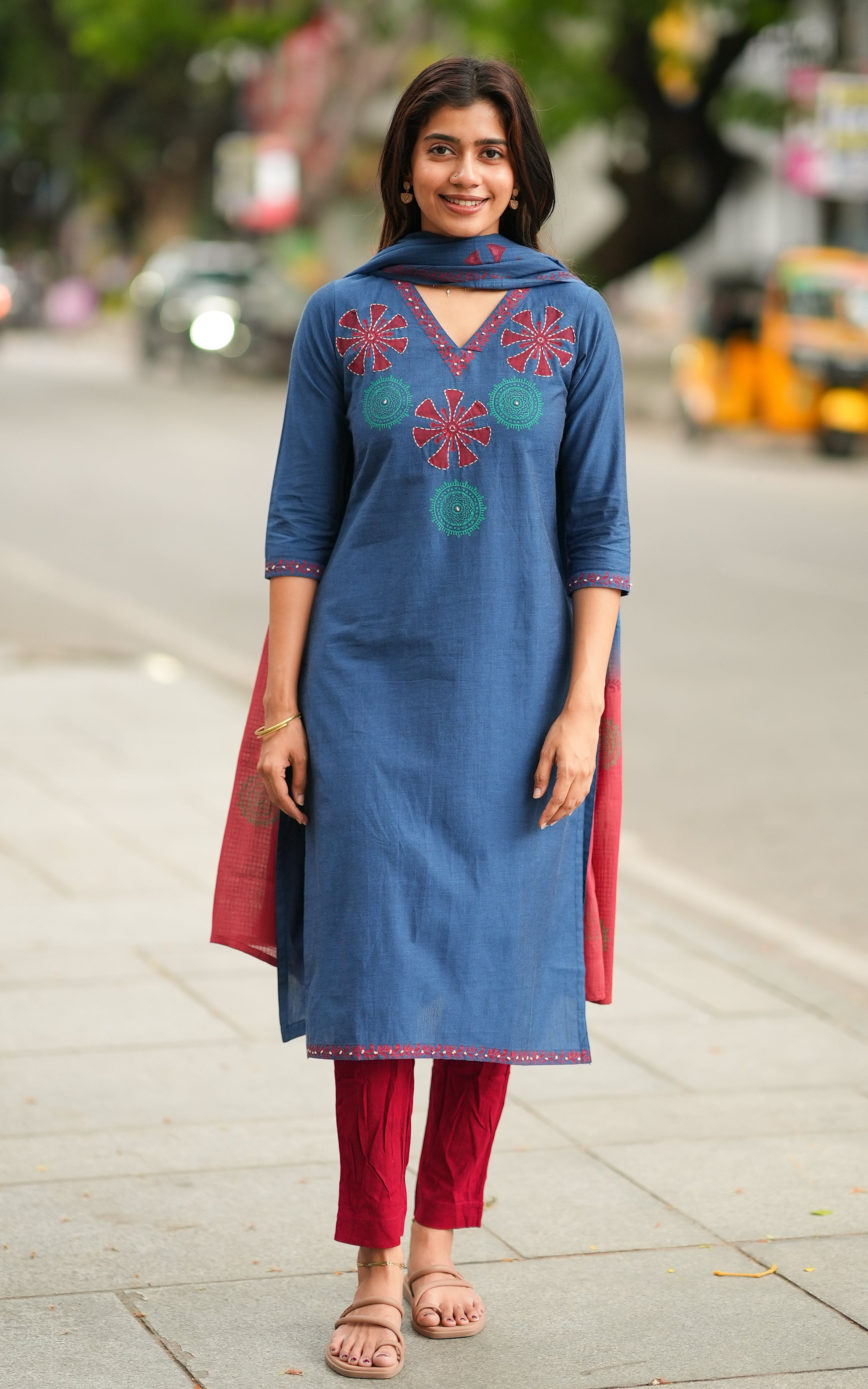 Kuzhal (Kurti+Dupatta)