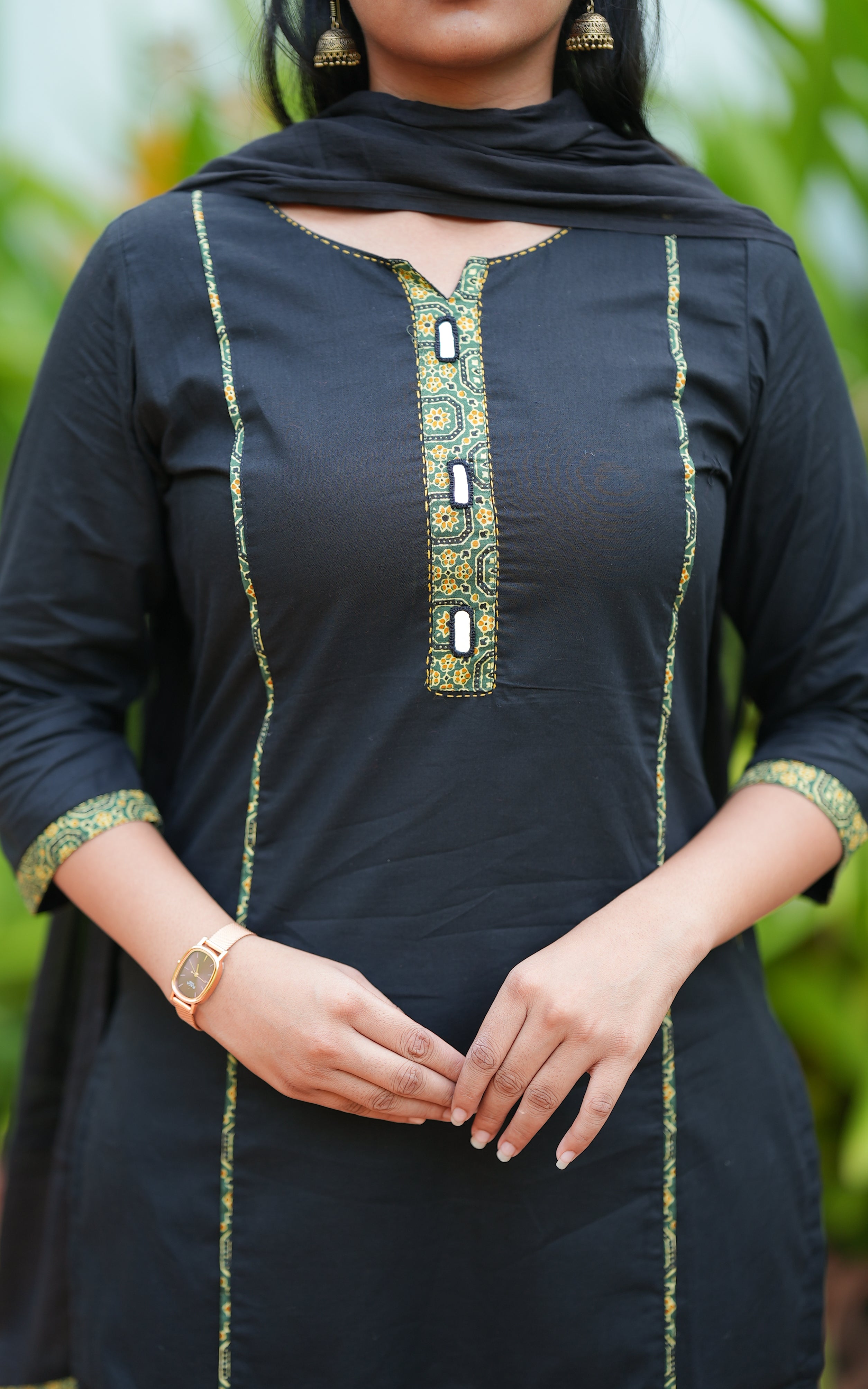 Long kurti with pants
