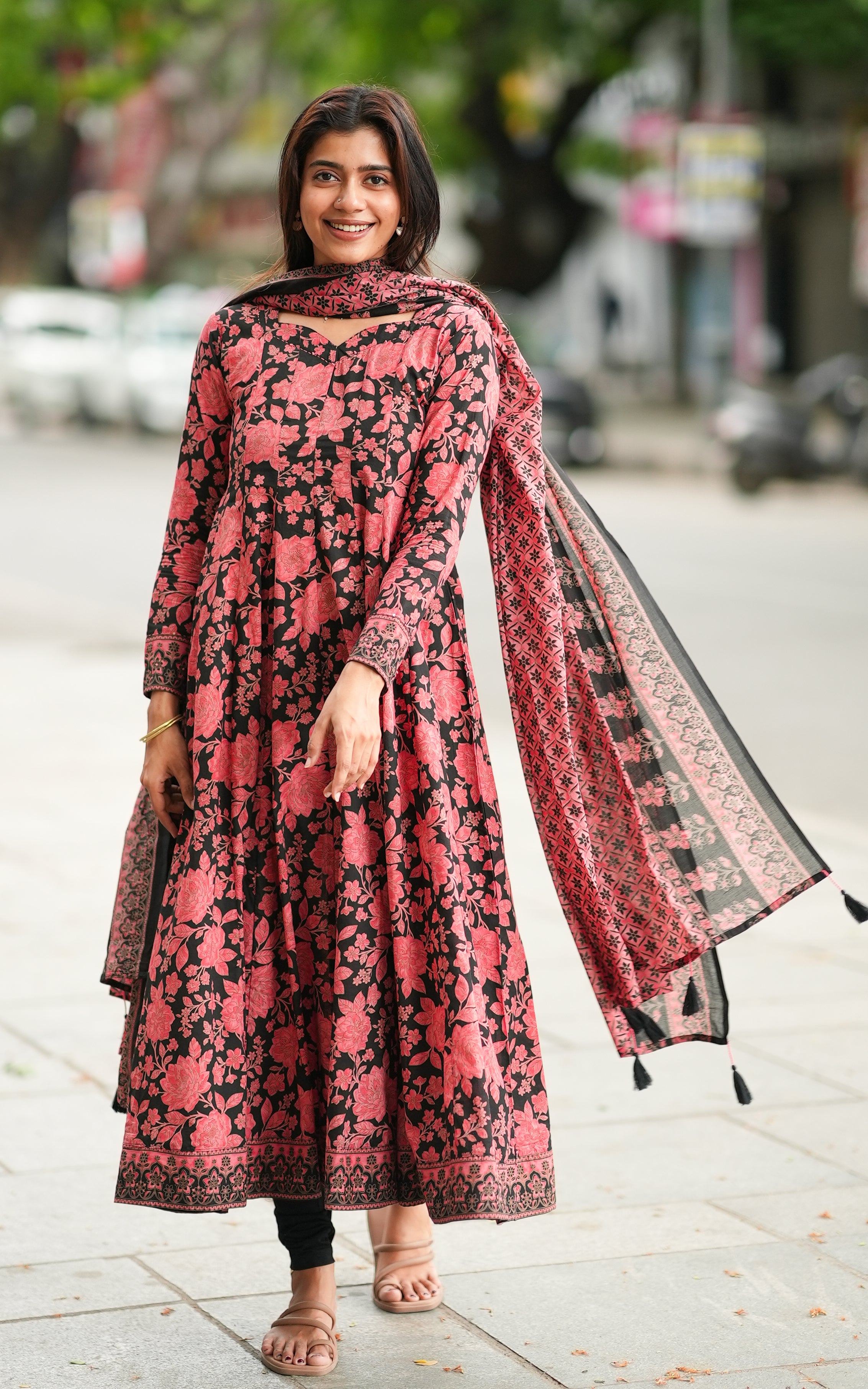 Rachana Black (Kurti+Dupatta)