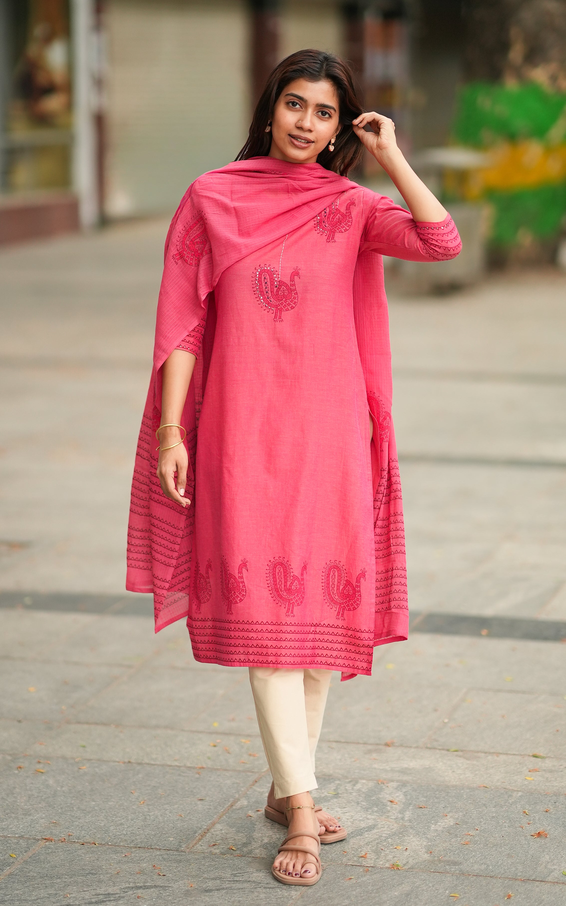 Sembaruthi (Kurti+Dupatta)