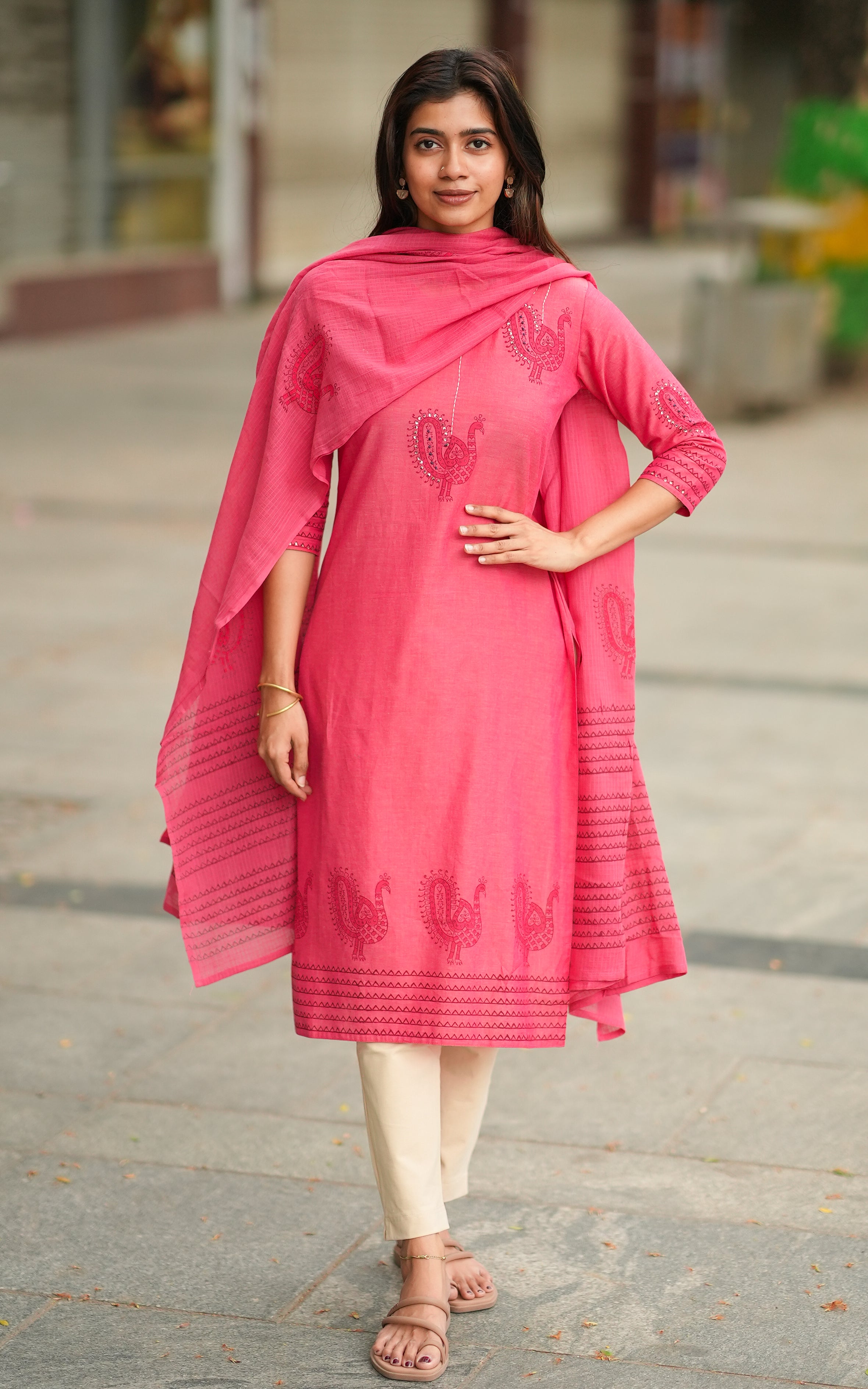 Sembaruthi (Kurti+Dupatta)