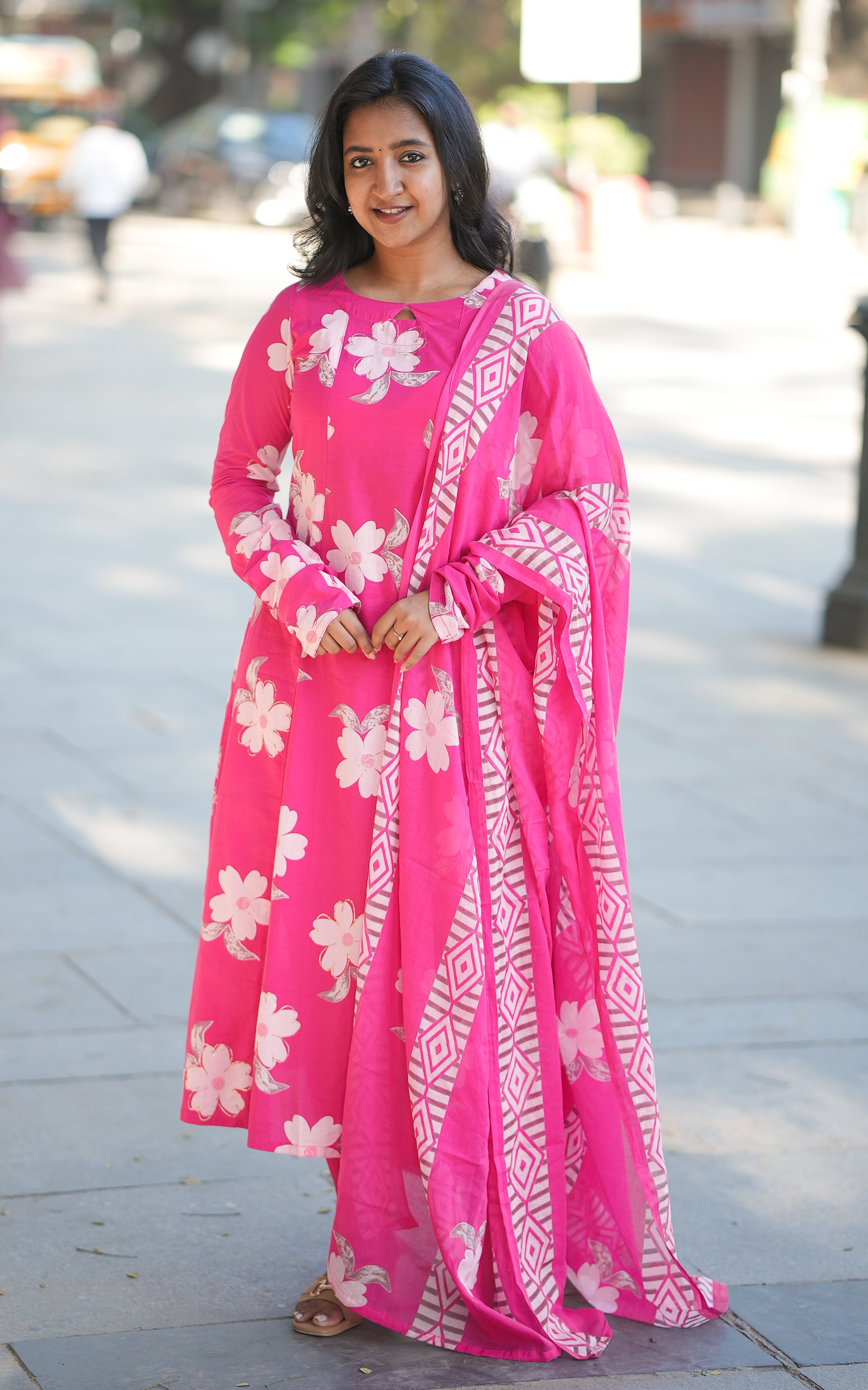 Etasha B (Kurti+Dupatta)