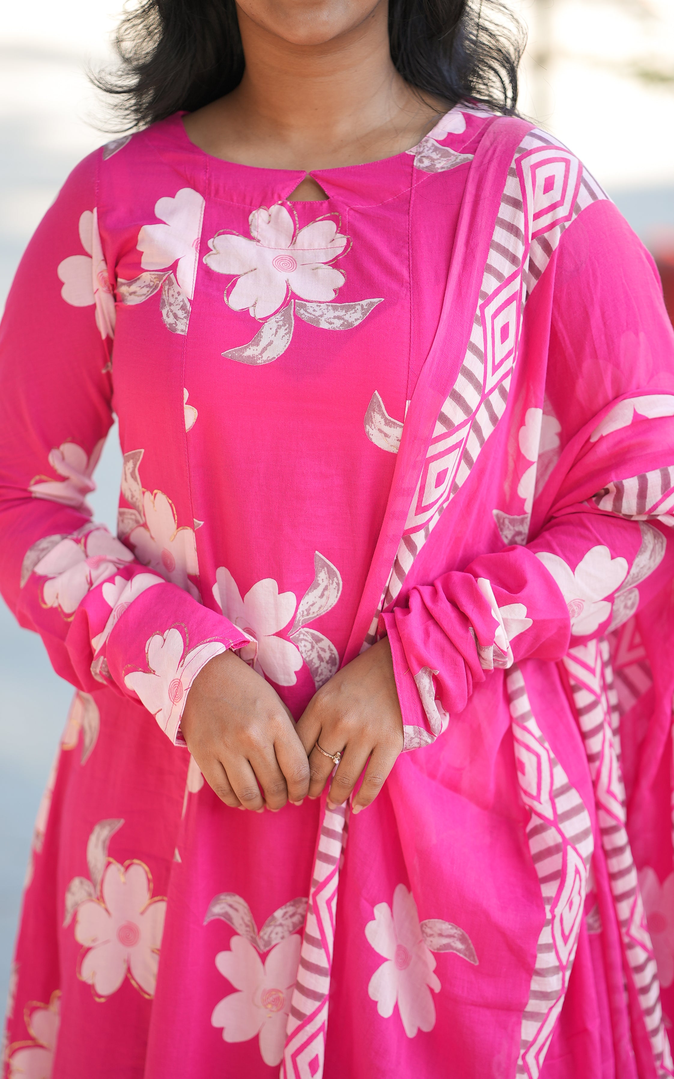 Etasha B (Kurti+Dupatta)