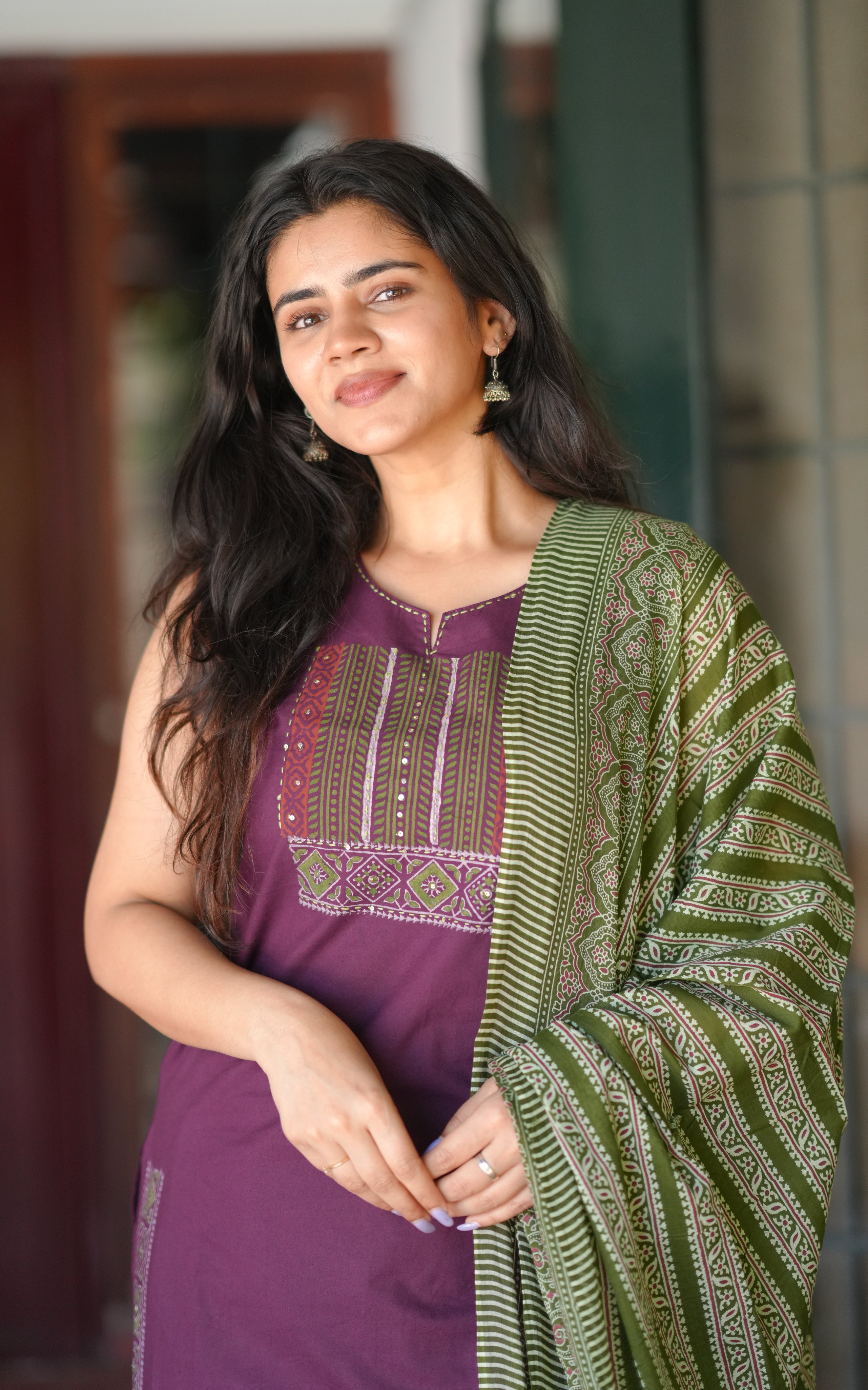 Durva HandBlock (Kurti+Pant+Dupatta)