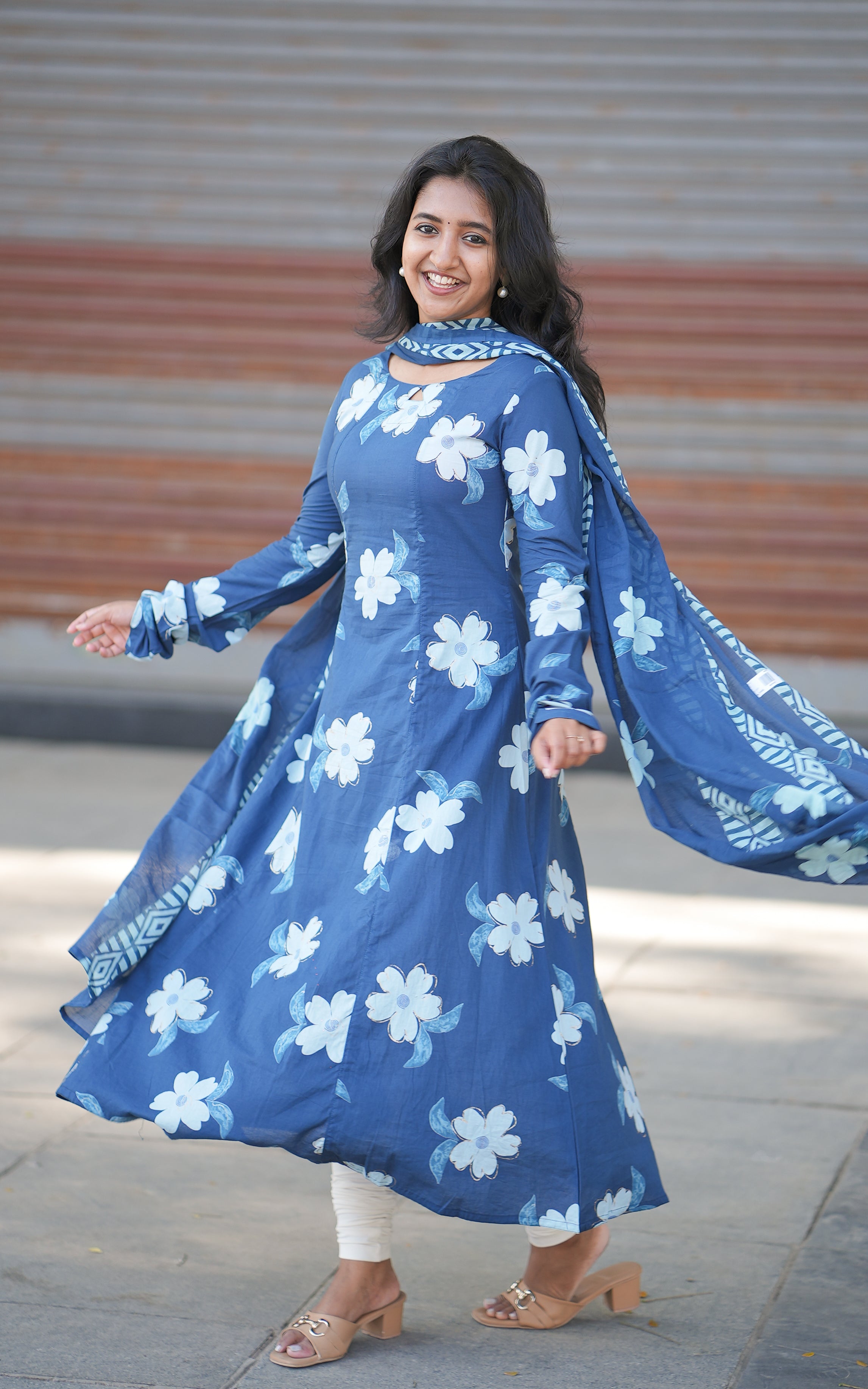 Etasha A (Kurti+Dupatta)