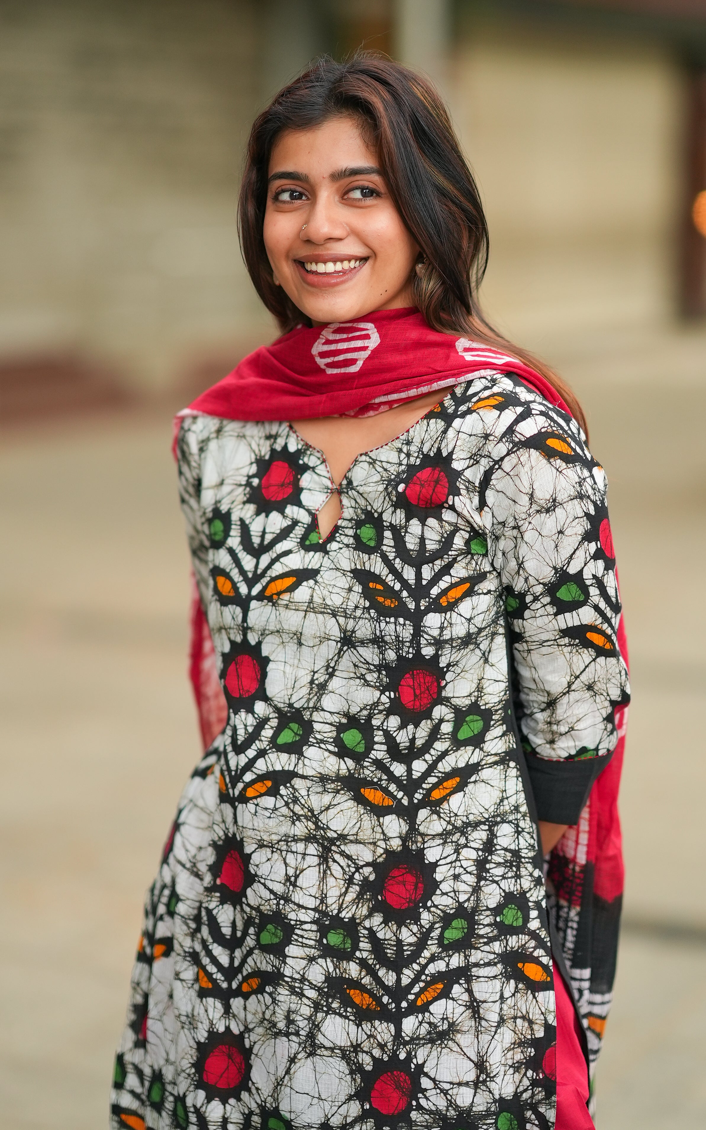 Pranika A (Kurti+Pant+Dupatta)