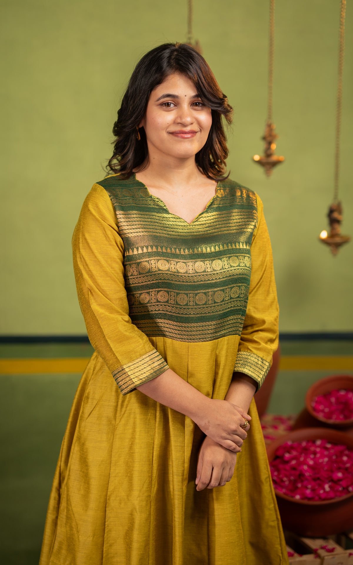 Vintage Rudra B (Kurti+Dupatta)