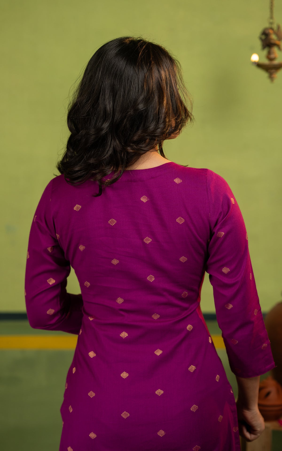 Kaththari Poo (Kurti+Dupatta)