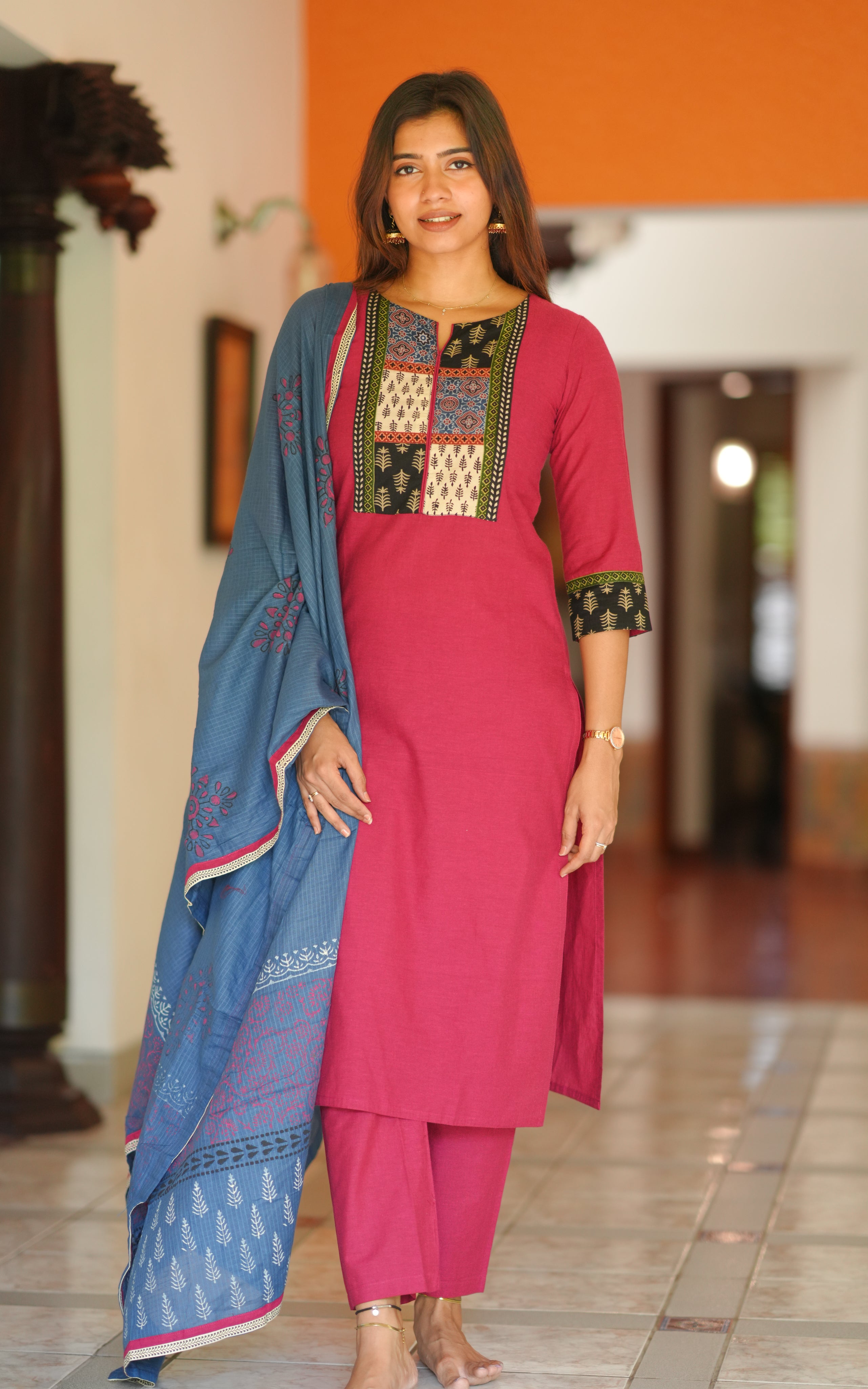 Girisha (Kurti+Pant+Dupatta)