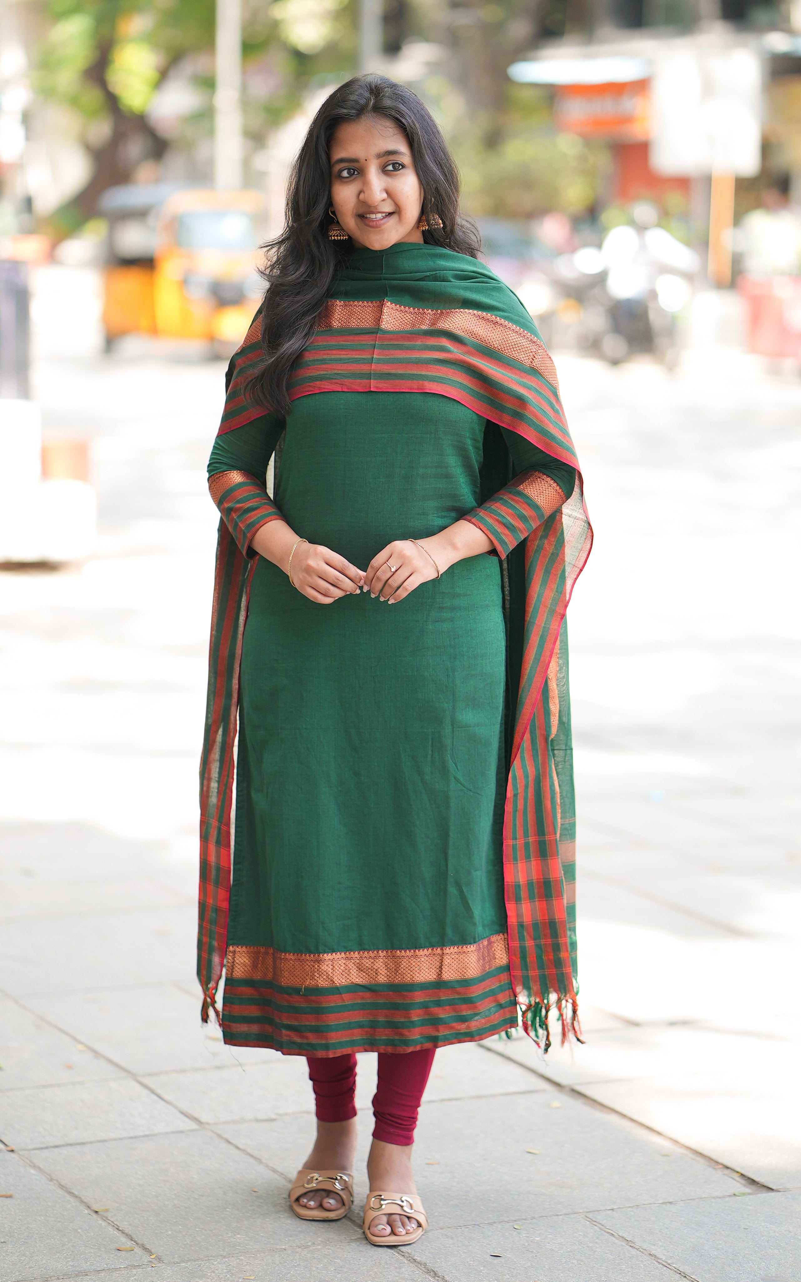 Aadhvita A (Kurti+Dupatta)