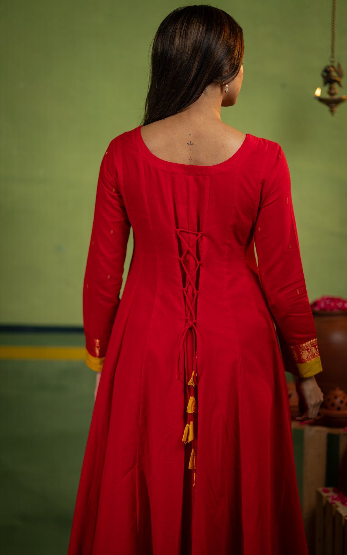 Vintage B (Kurti+Dupatta)