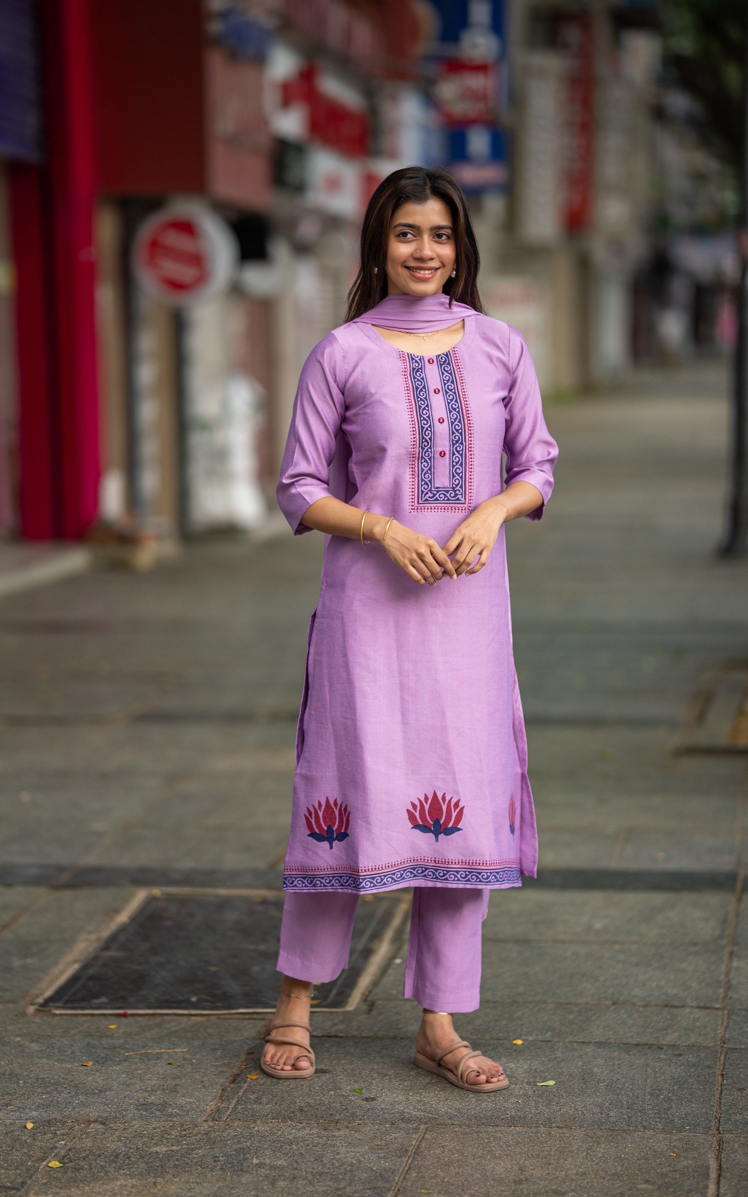 Shareen (Kurti+Pant+Dupatta)