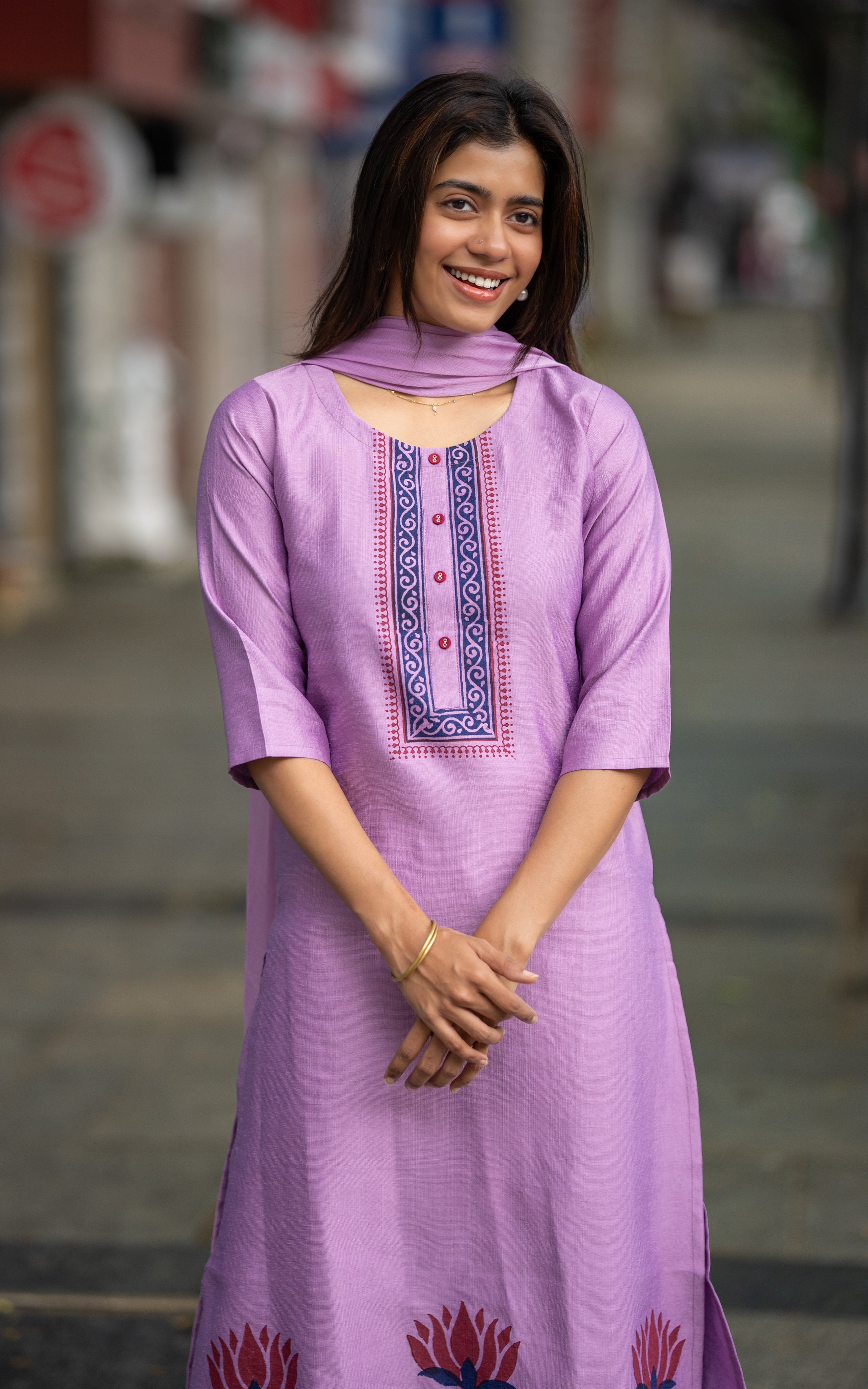 Shareen (Kurti+Pant+Dupatta)