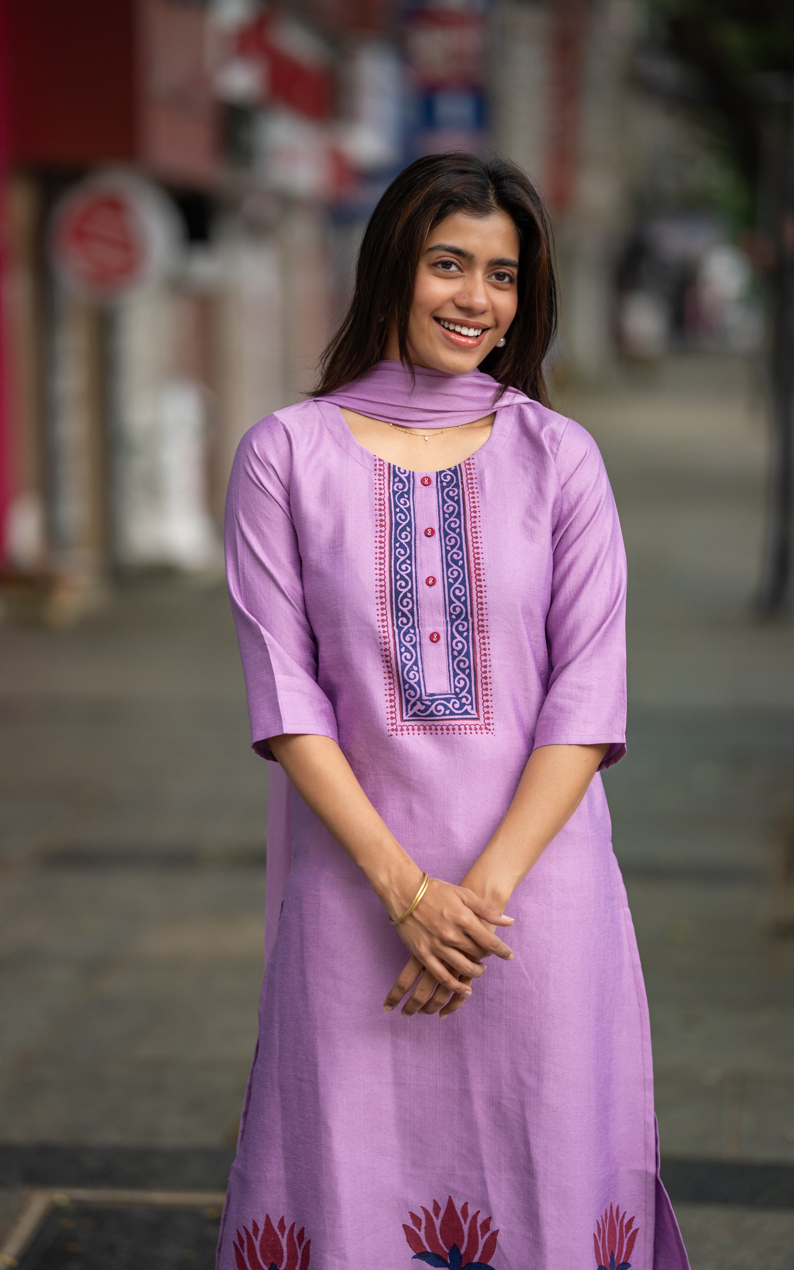 Shareen (Kurti+Pant+Dupatta)