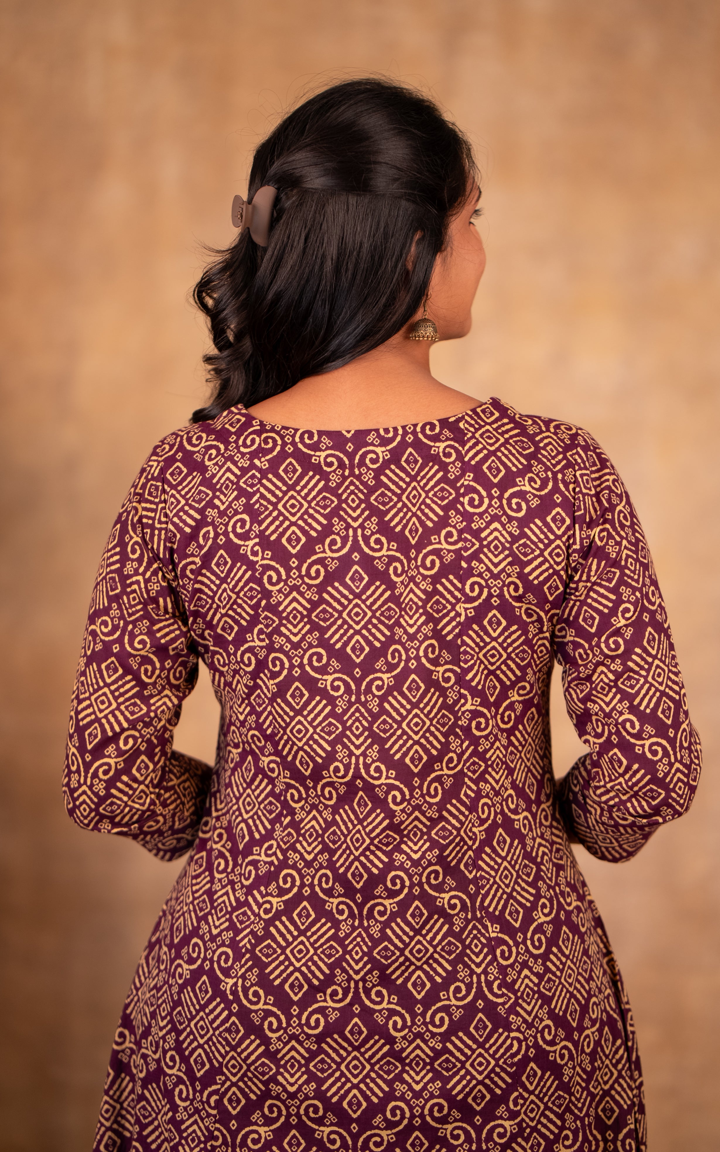 Office wear cotton Aline kurti for women