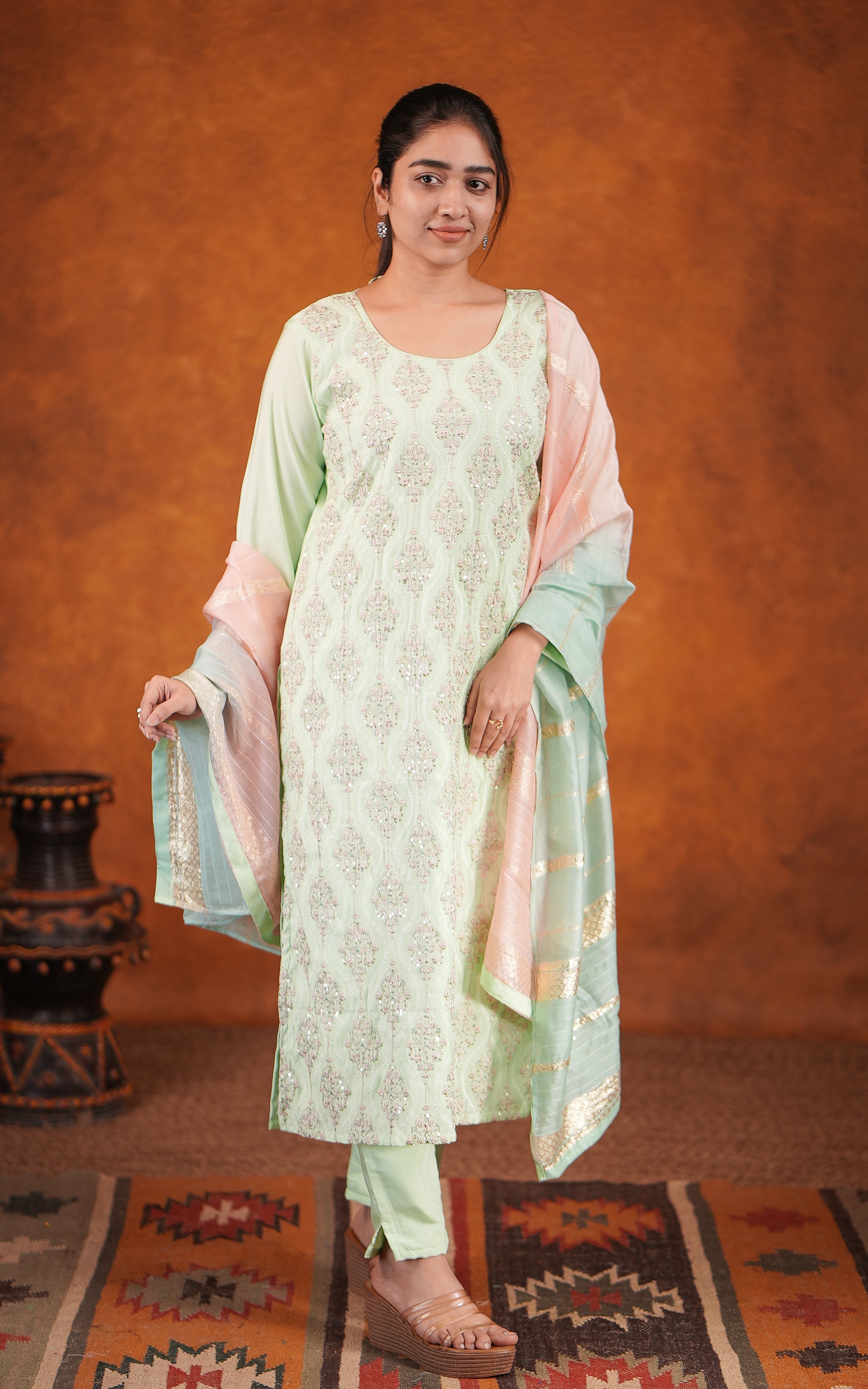 Kuralini B (Kurti+Pant+Dupatta)