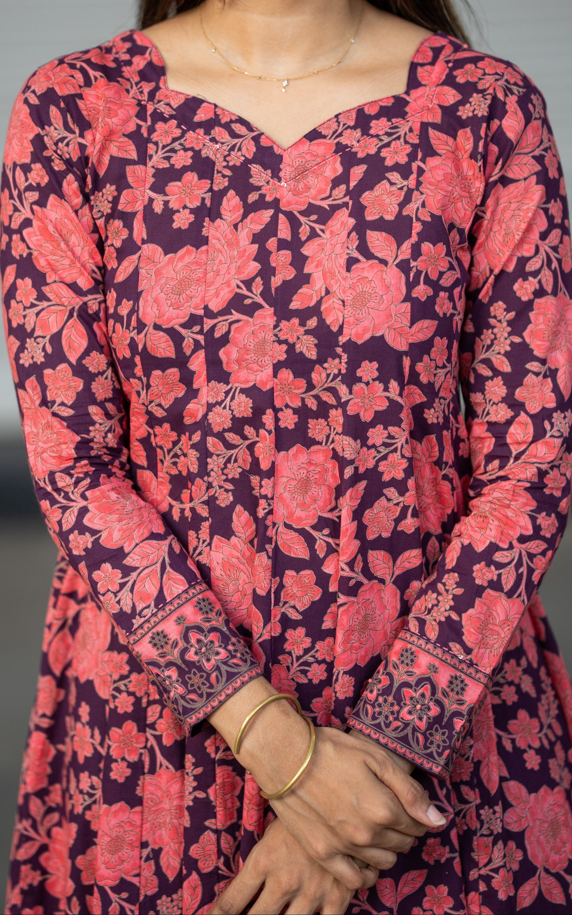 Rachana Purple (Kurti+Dupatta)