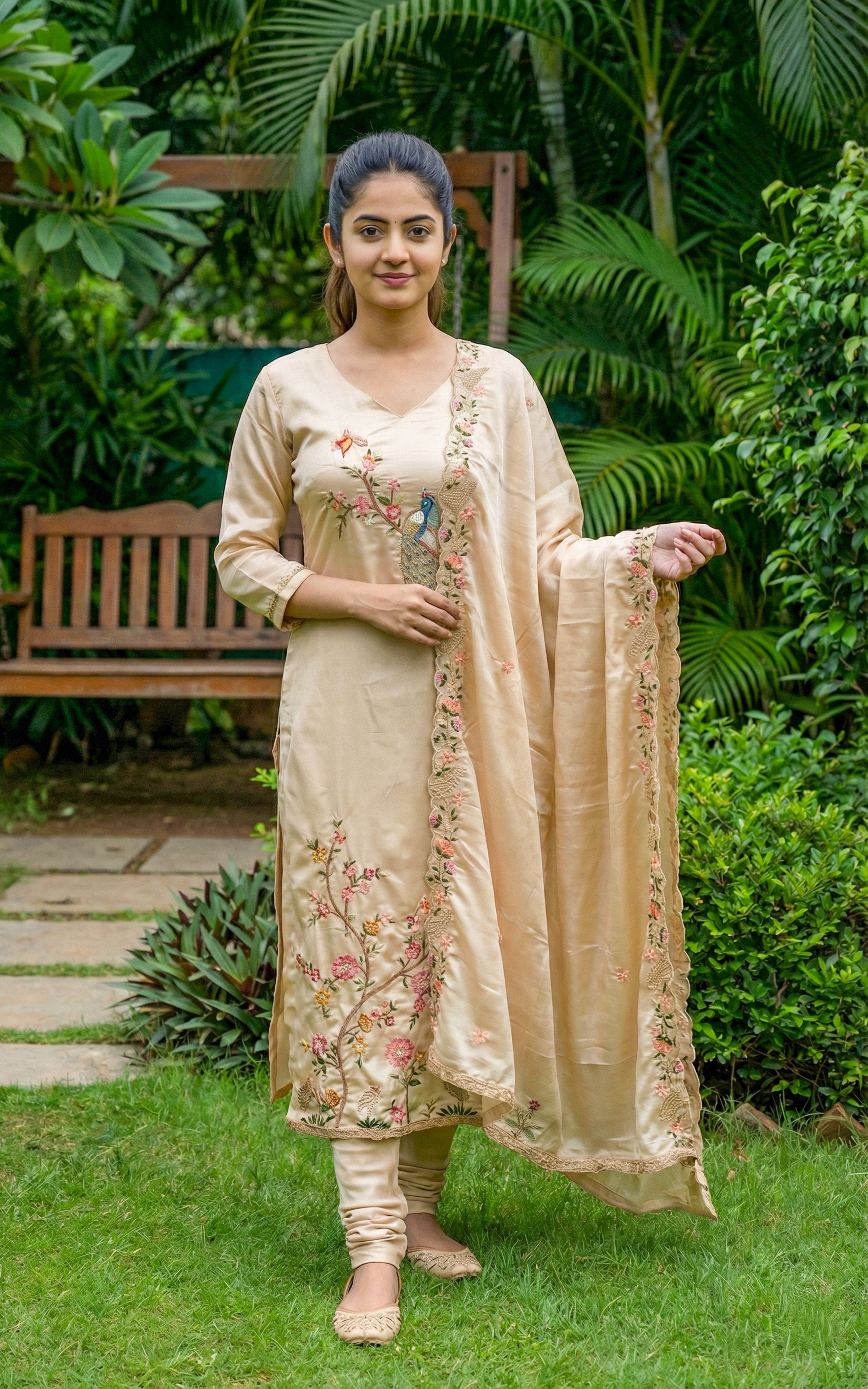 Simple ethnic wear for women
