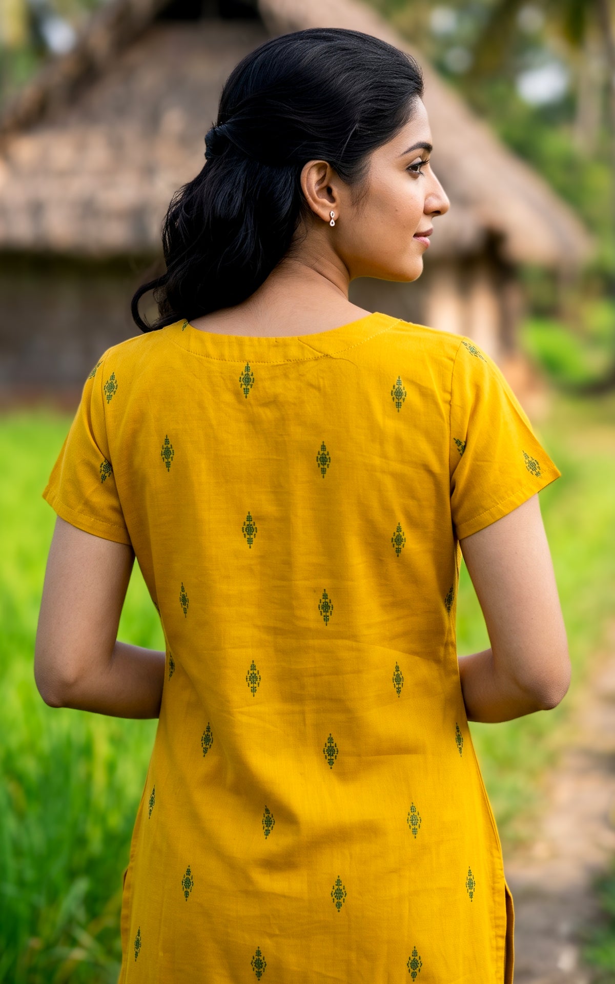 Raji Yellow (Kurti+Pant+Dupatta)