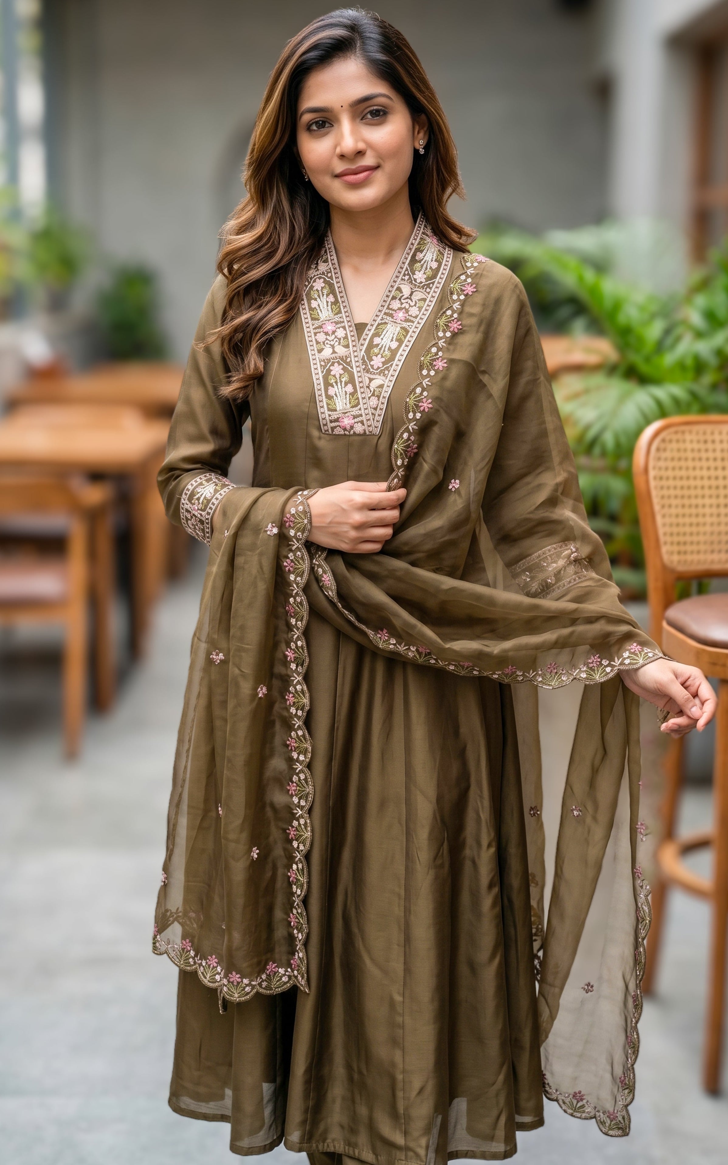 Panimalar B (Kurti+Dupatta)