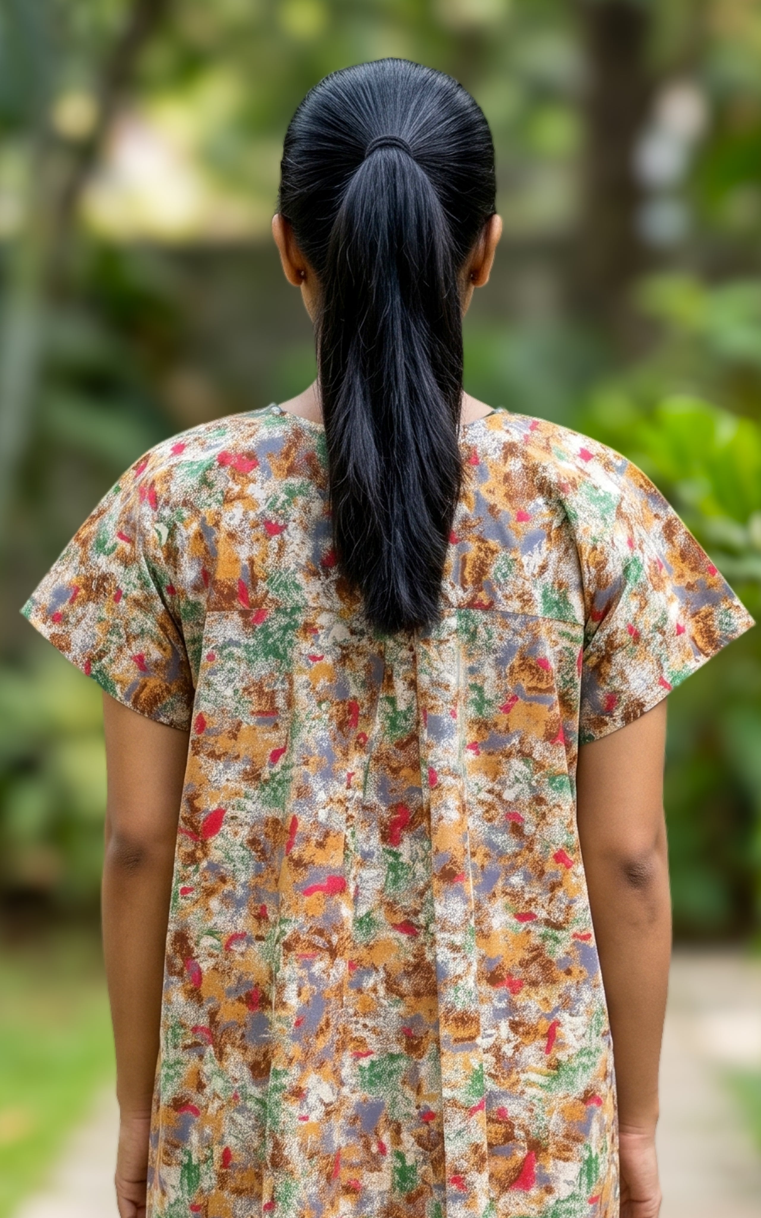 Cotton Straight Fit Nighty-160SS15