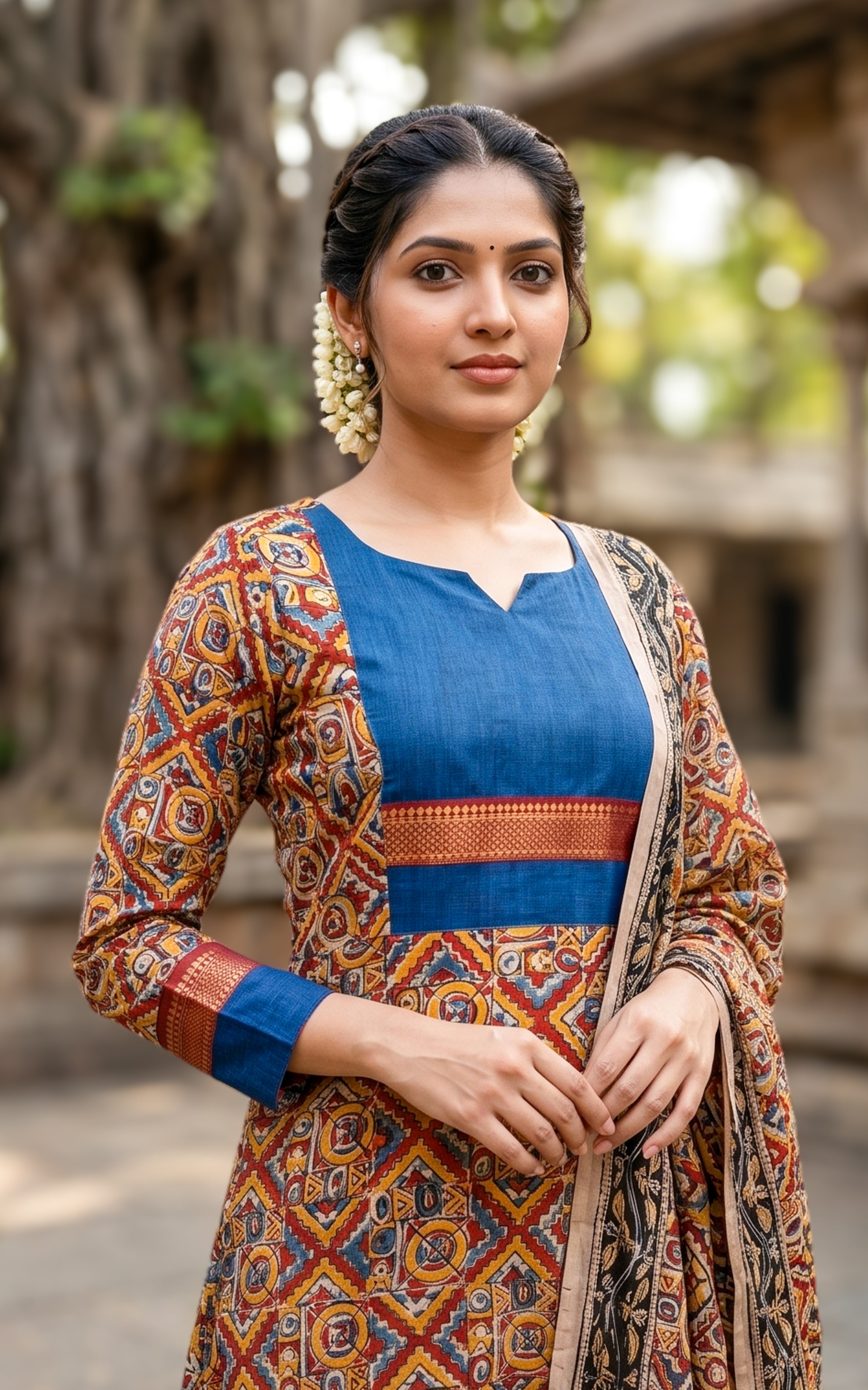 Avanitha B (Kurti+Dupatta)