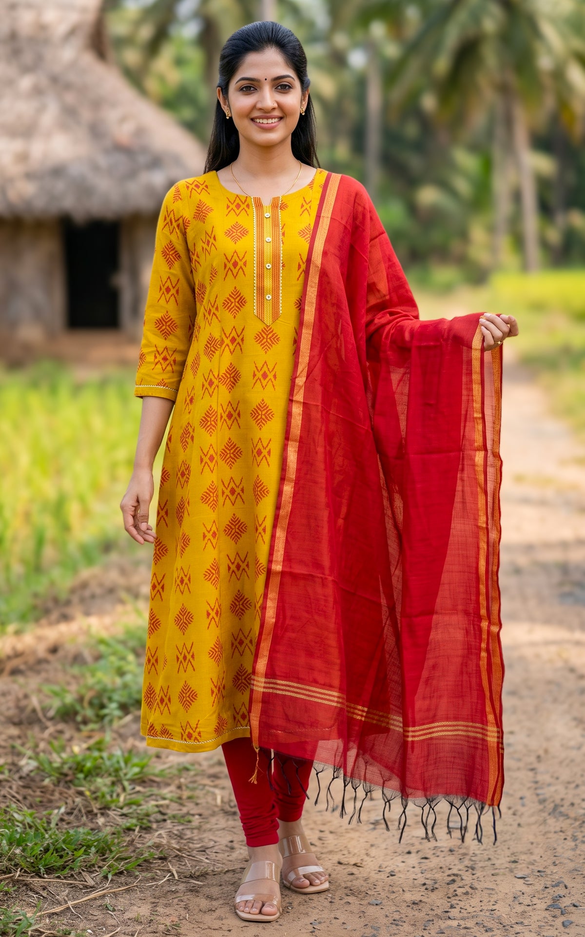 Lalitya (Kurti+Dupatta)