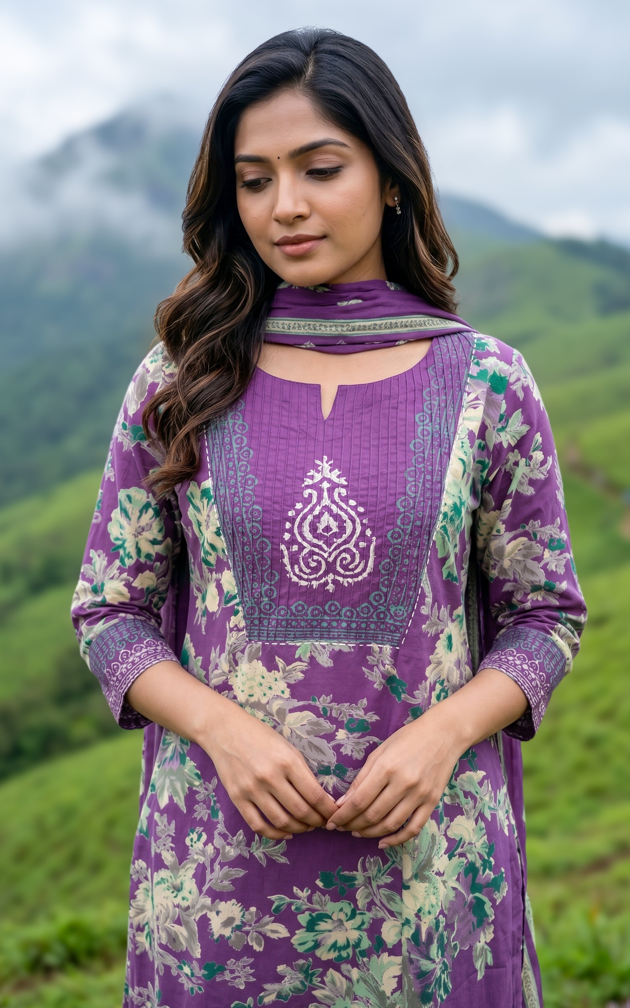 Sharla E (Kurti+Pant+Dupatta)