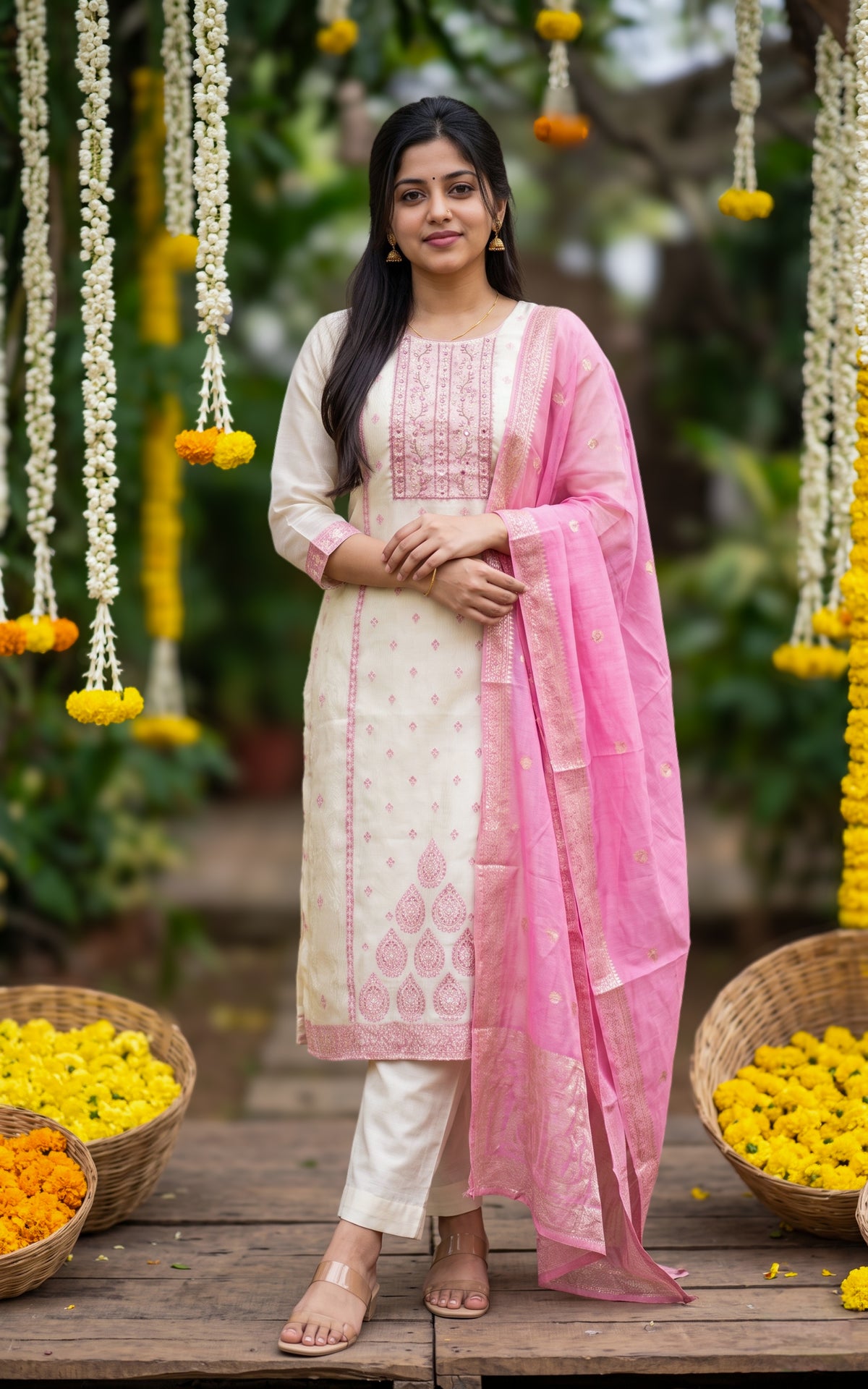 Shanvitha (Kurti+Pant+Dupatta)