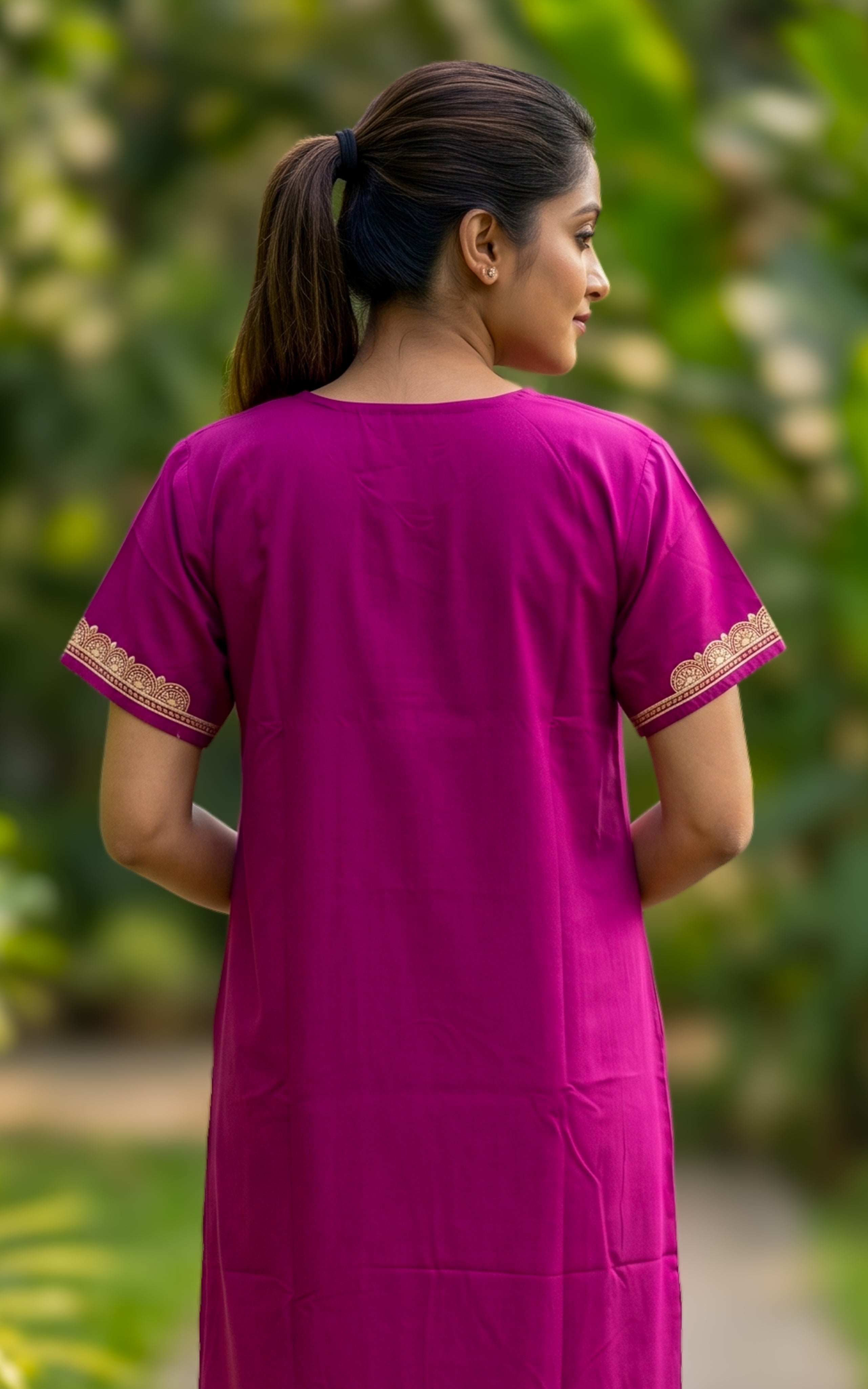 Spun Straight Fit Nighty-160SS21A