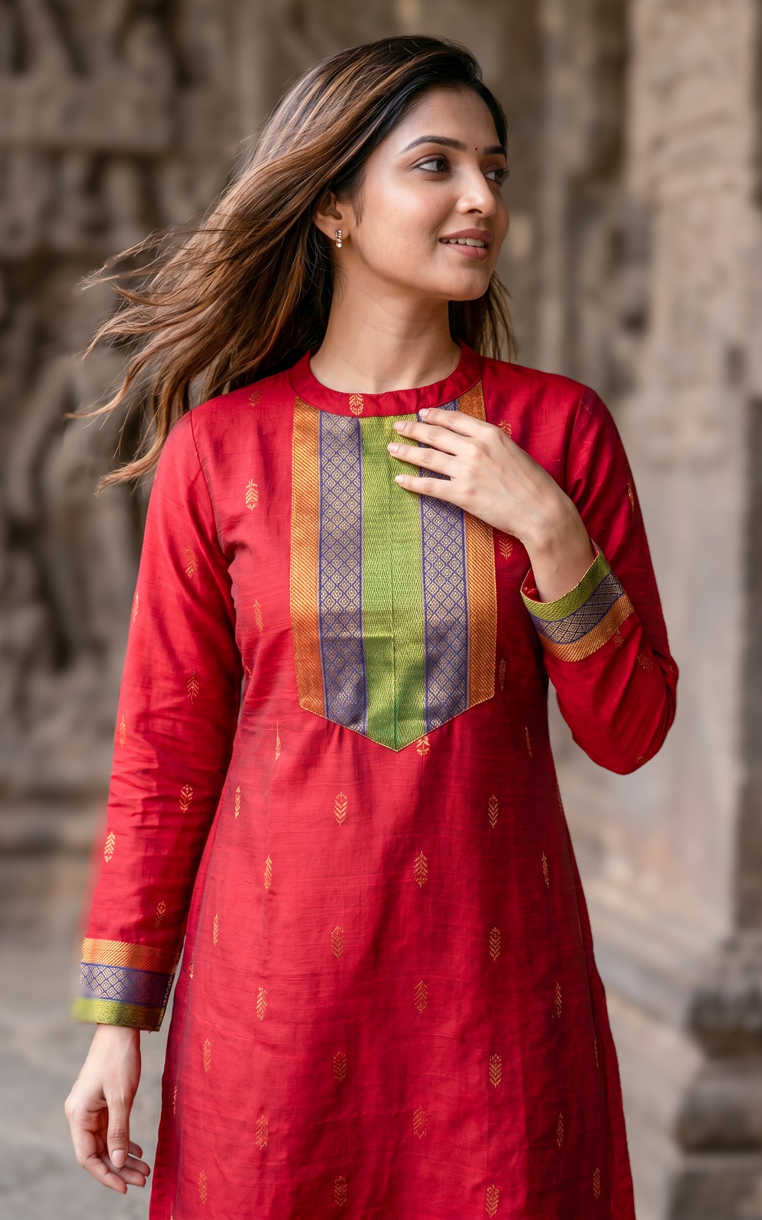 Thenmalar Maroon