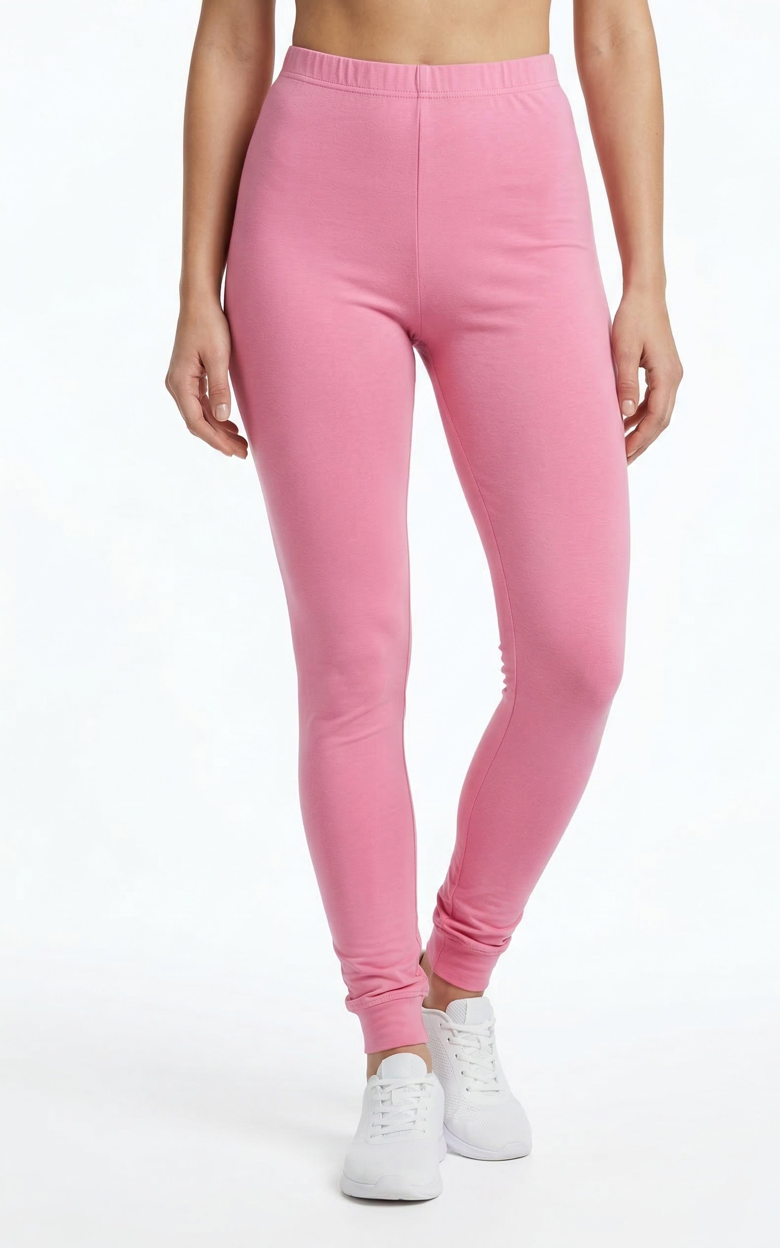 Instore – Toffee Pink Full Length Legging for Women – Stretchable – Mix N Match – Ethnic Wear