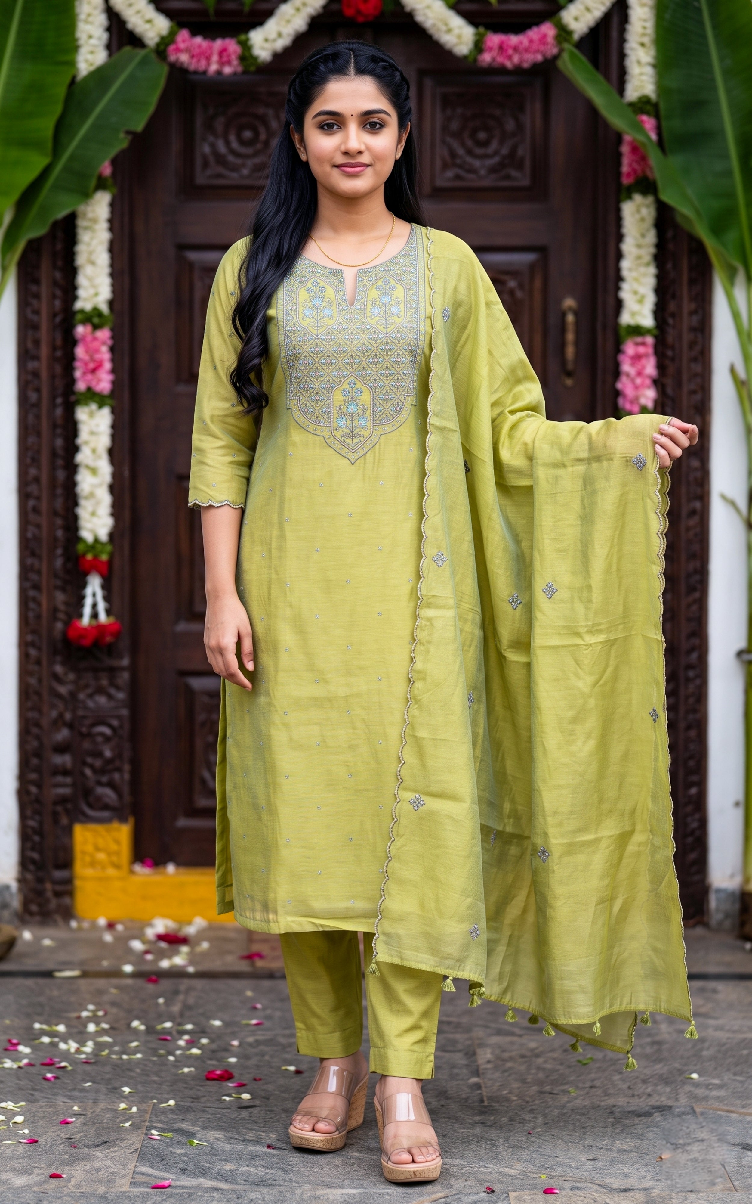 Harini (Kurti+Pant+Dupatta)