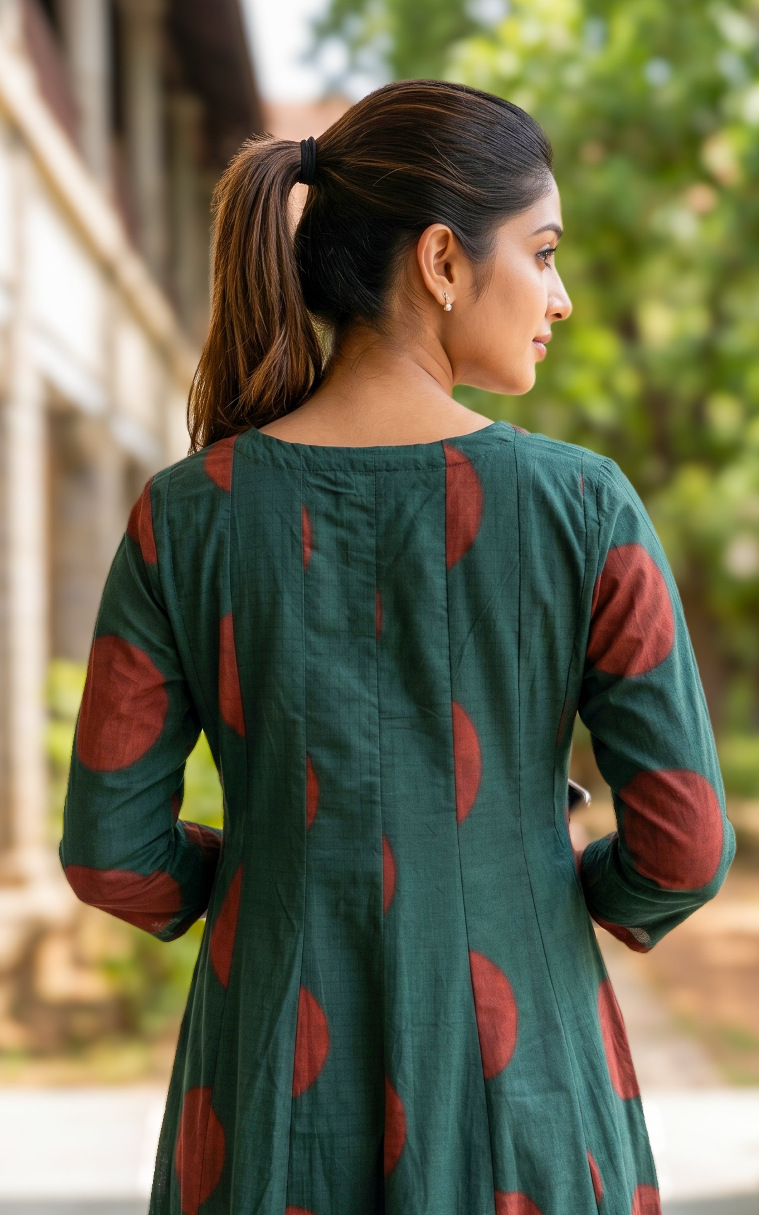 Poonguzhali A (Kurti+Pant+Dupatta)