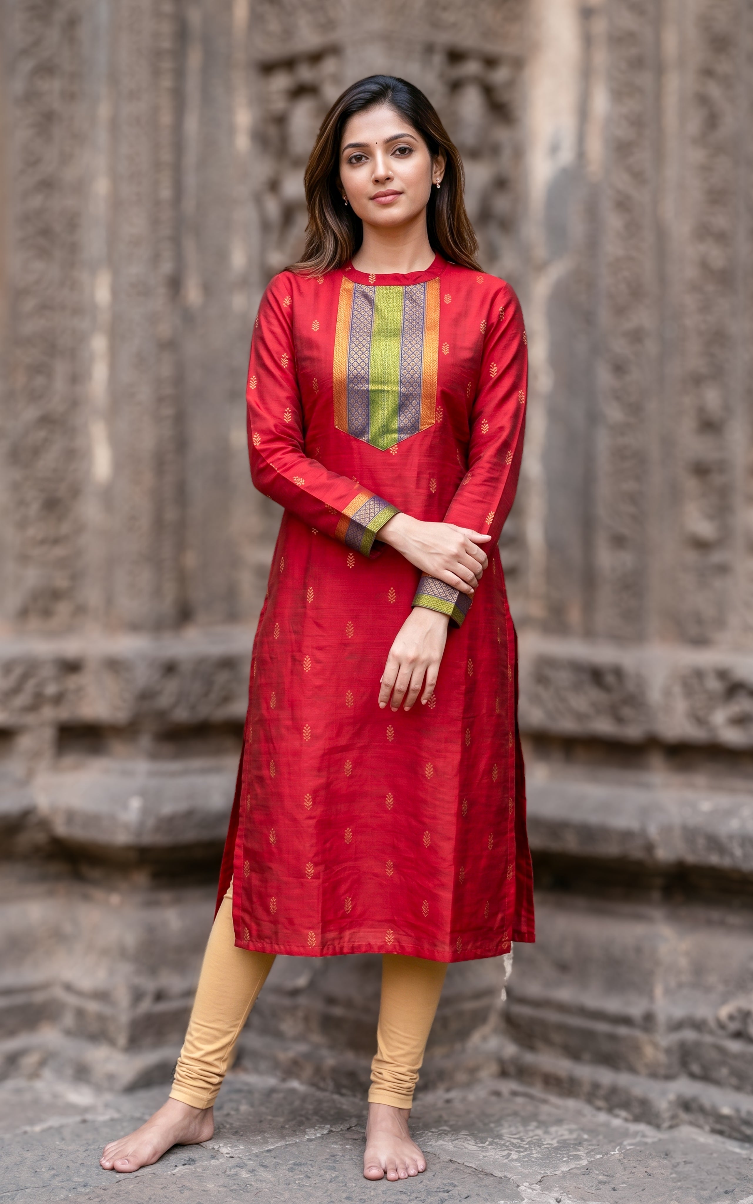 Thenmalar Maroon