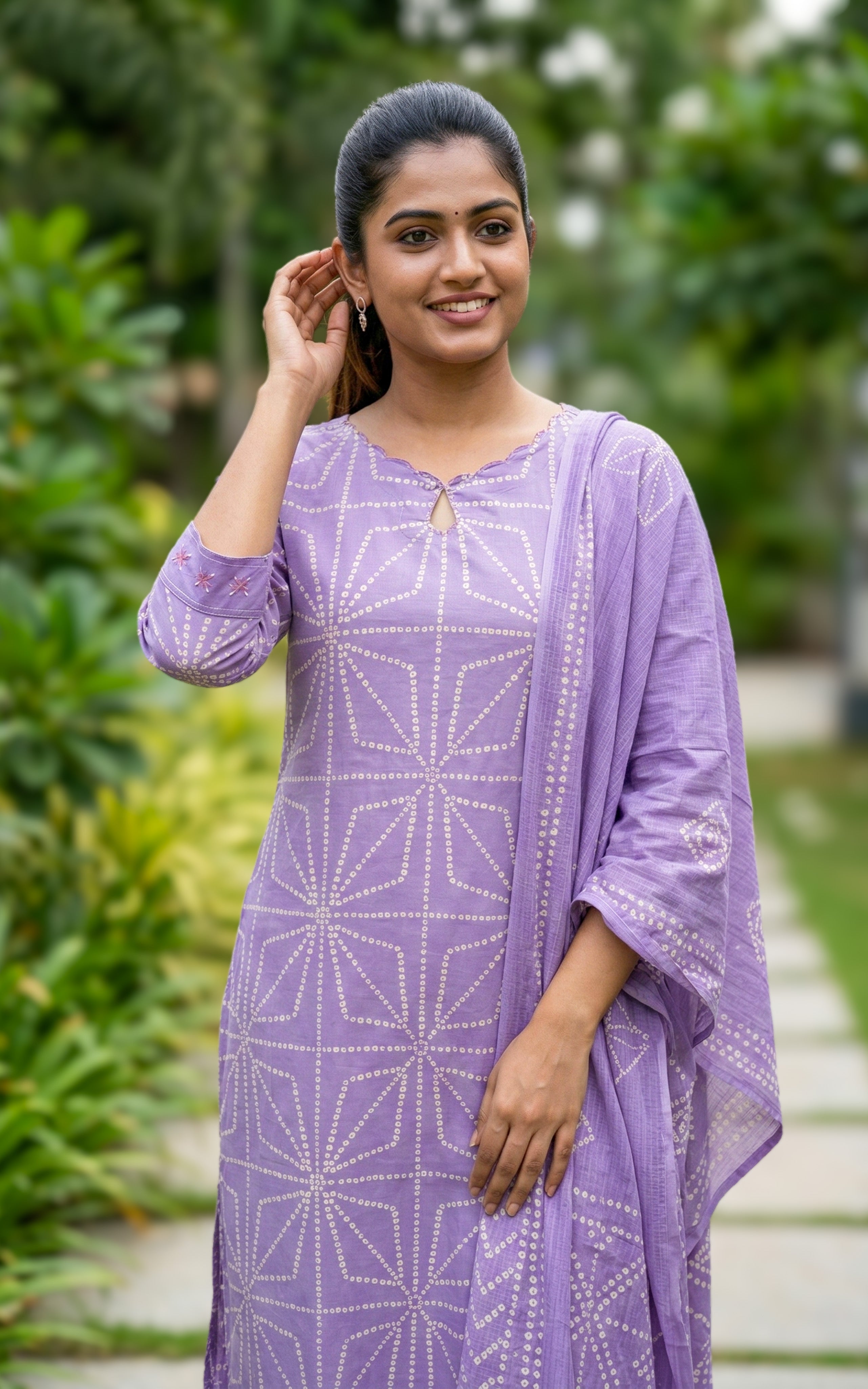 Sujali A (Kurti+Pant+Dupatta)