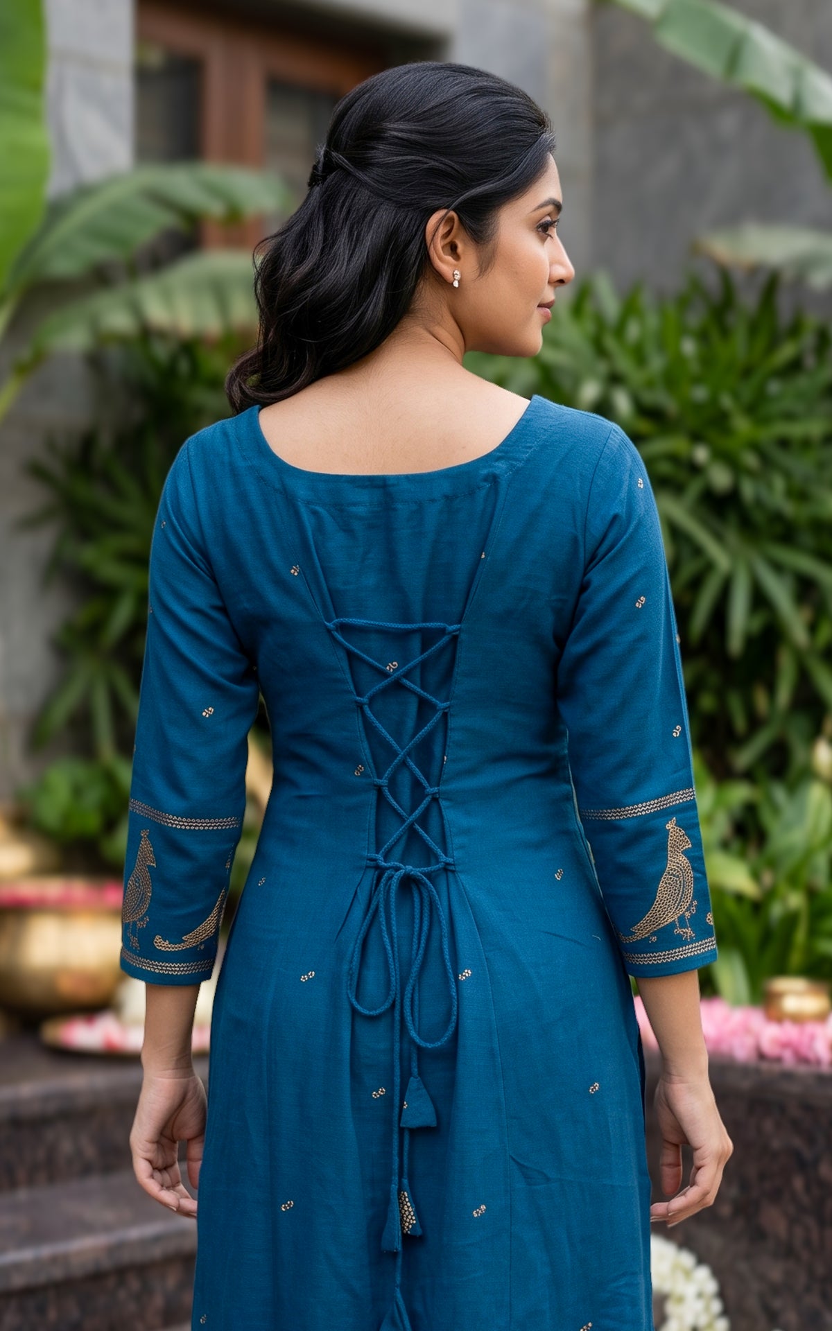 Paingili Blue (Only Kurti)