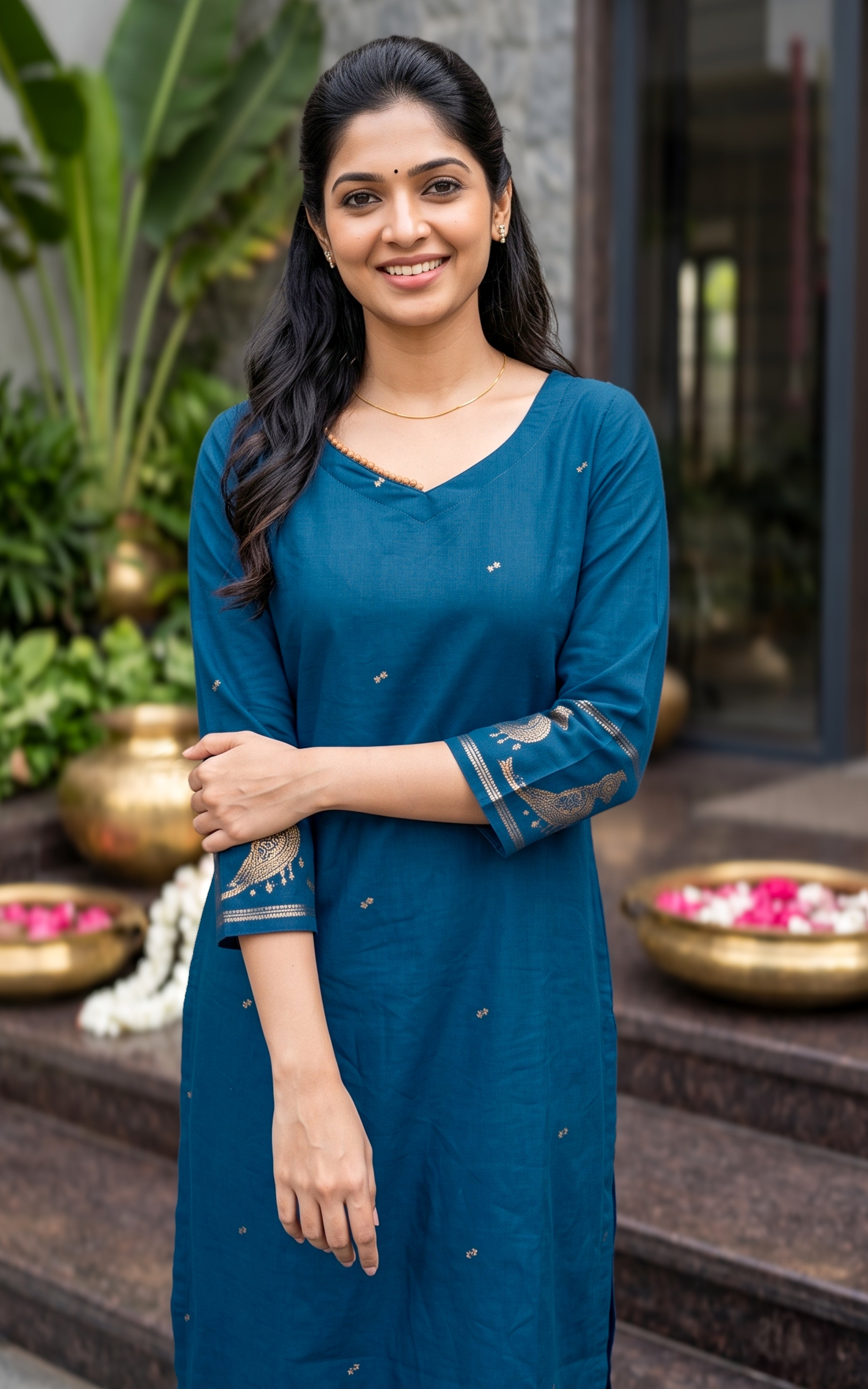 Paingili Blue (Only Kurti)