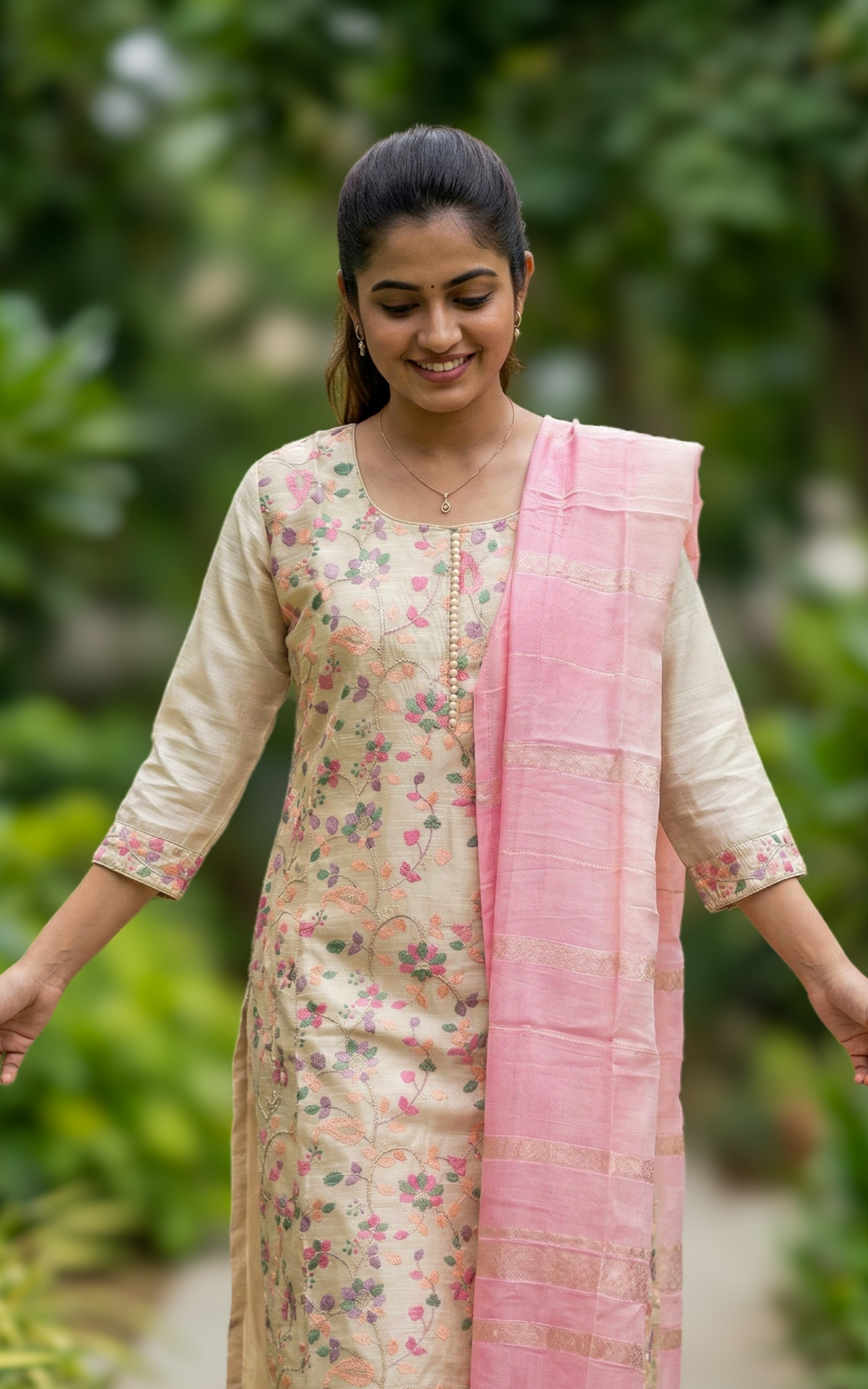 Anishta (Kurti+Pant+Dupatta)
