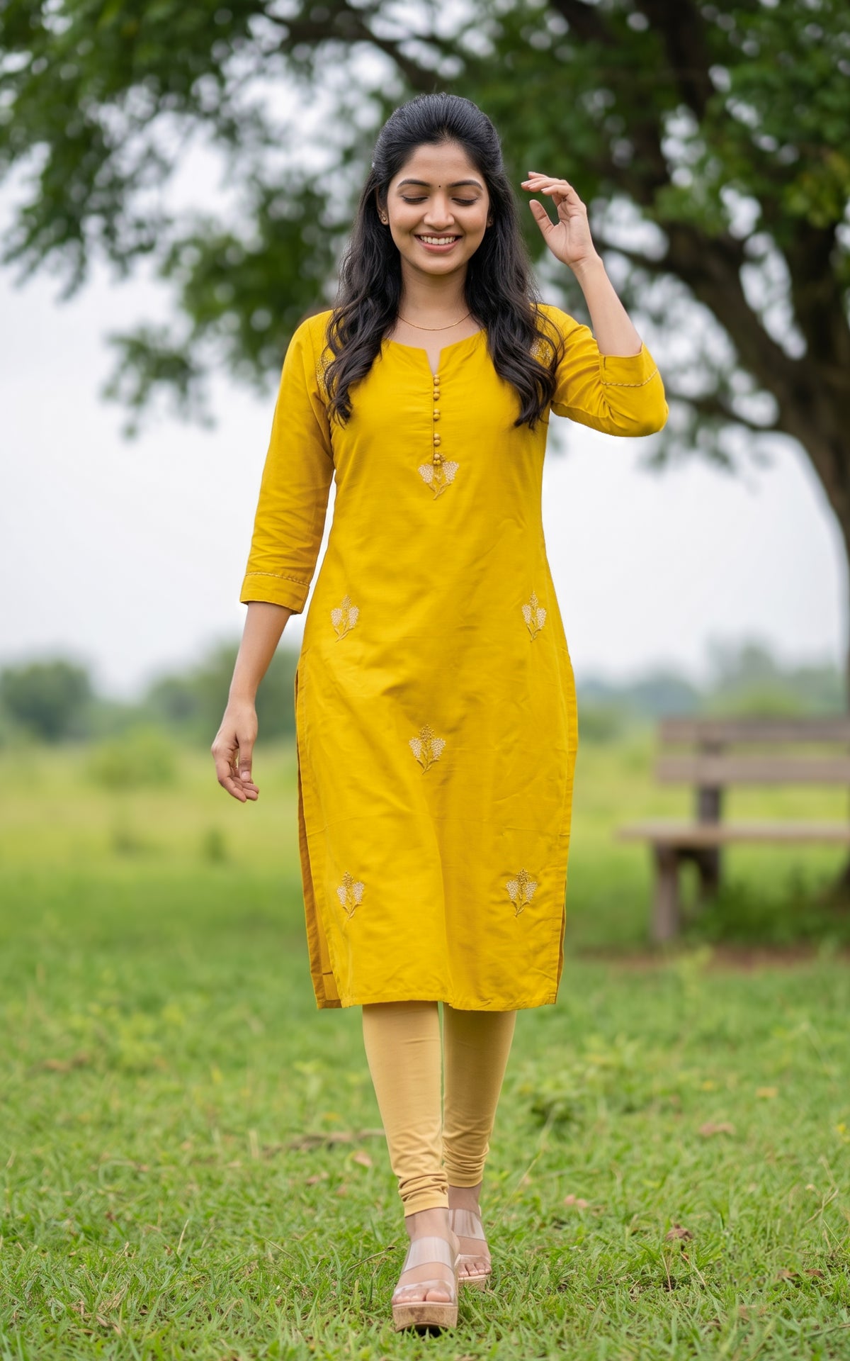 Yashodha Lemon Yellow
