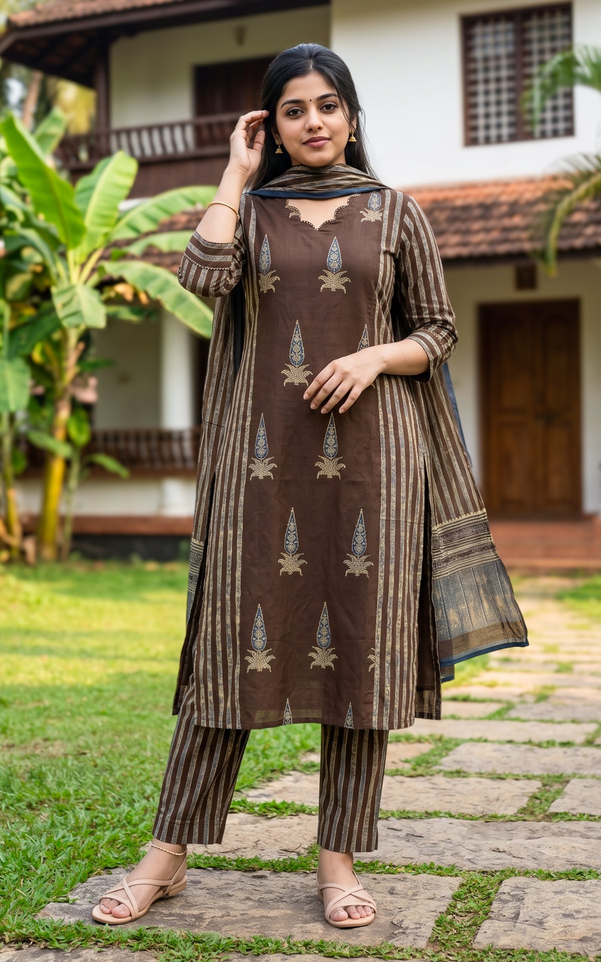 Rakshira (Kurti+Pant+Dupatta)