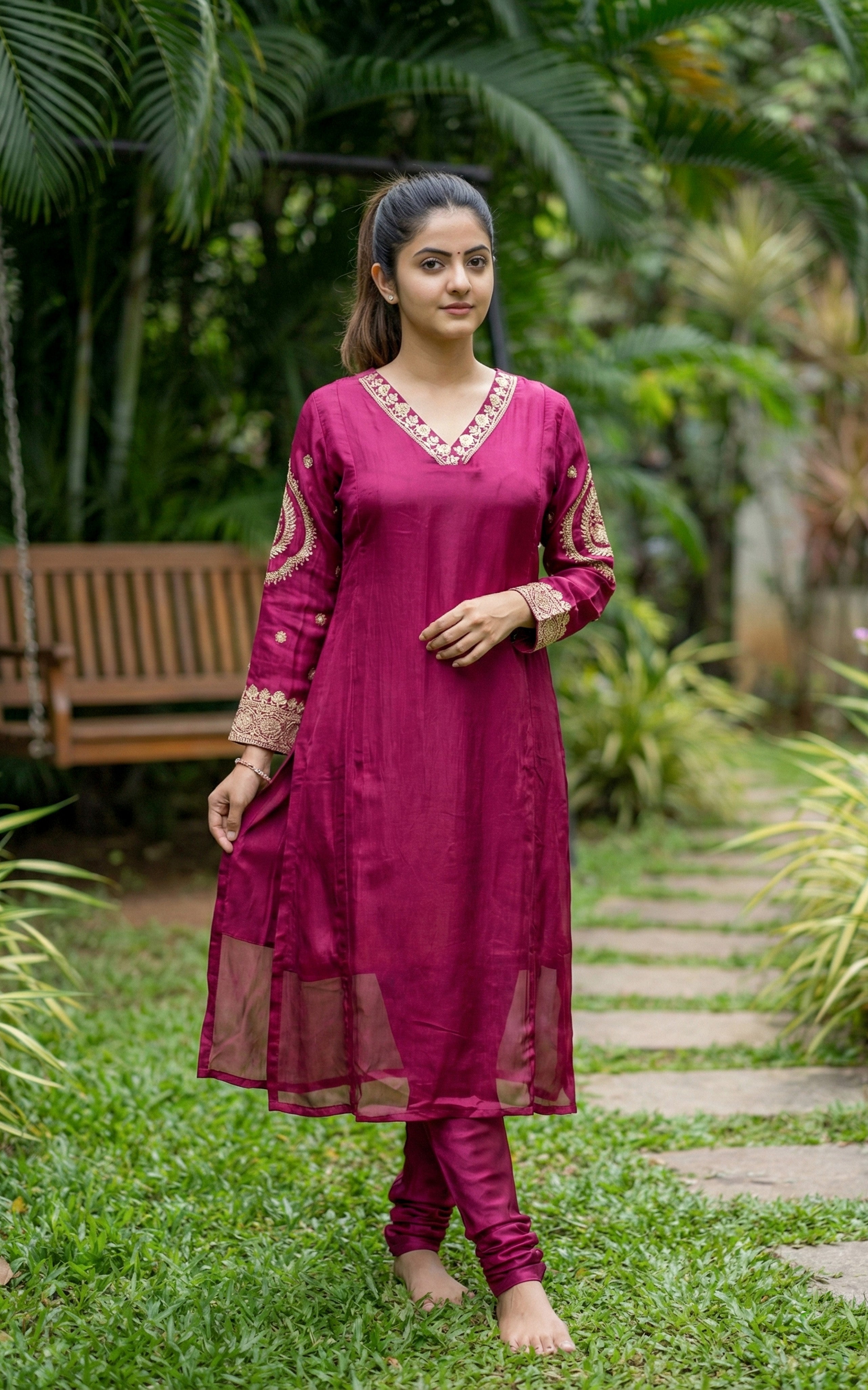 stylish Office wear straight kurti for women