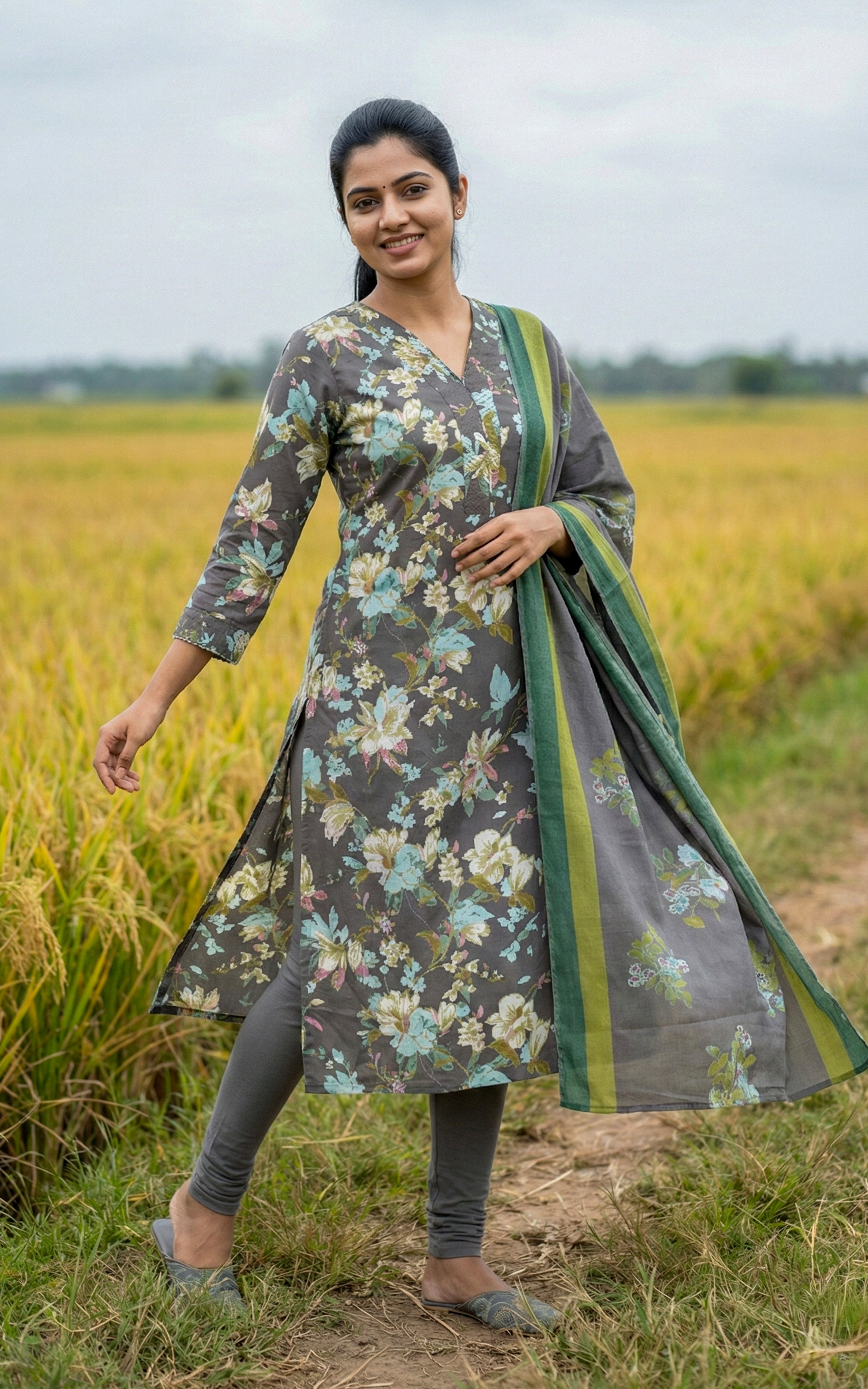 Arivarasi (Kurti+Dupatta)