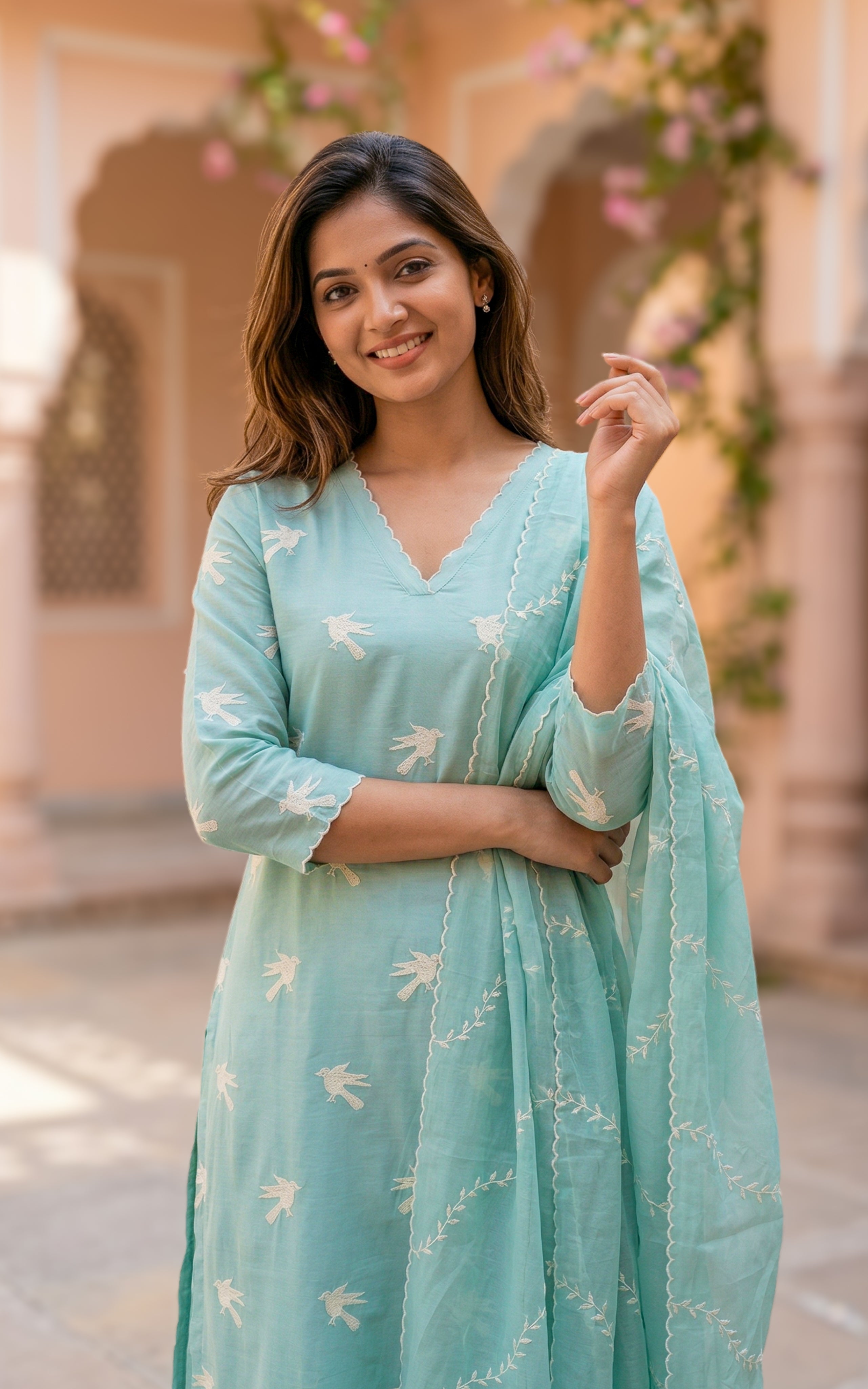 Siyara (Kurti+Pant+Dupatta)