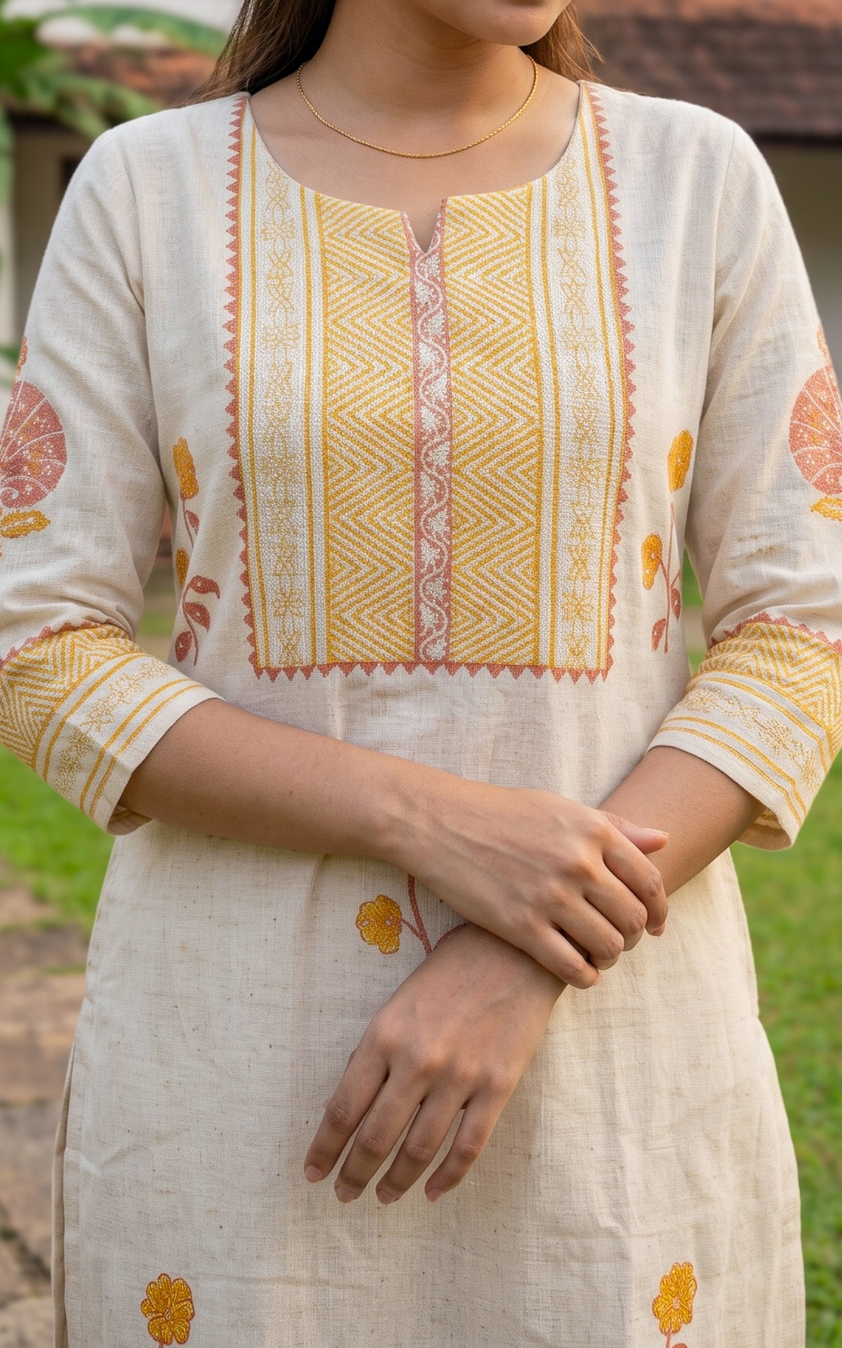 Semmalar A (Kurti+Pant+Dupatta)