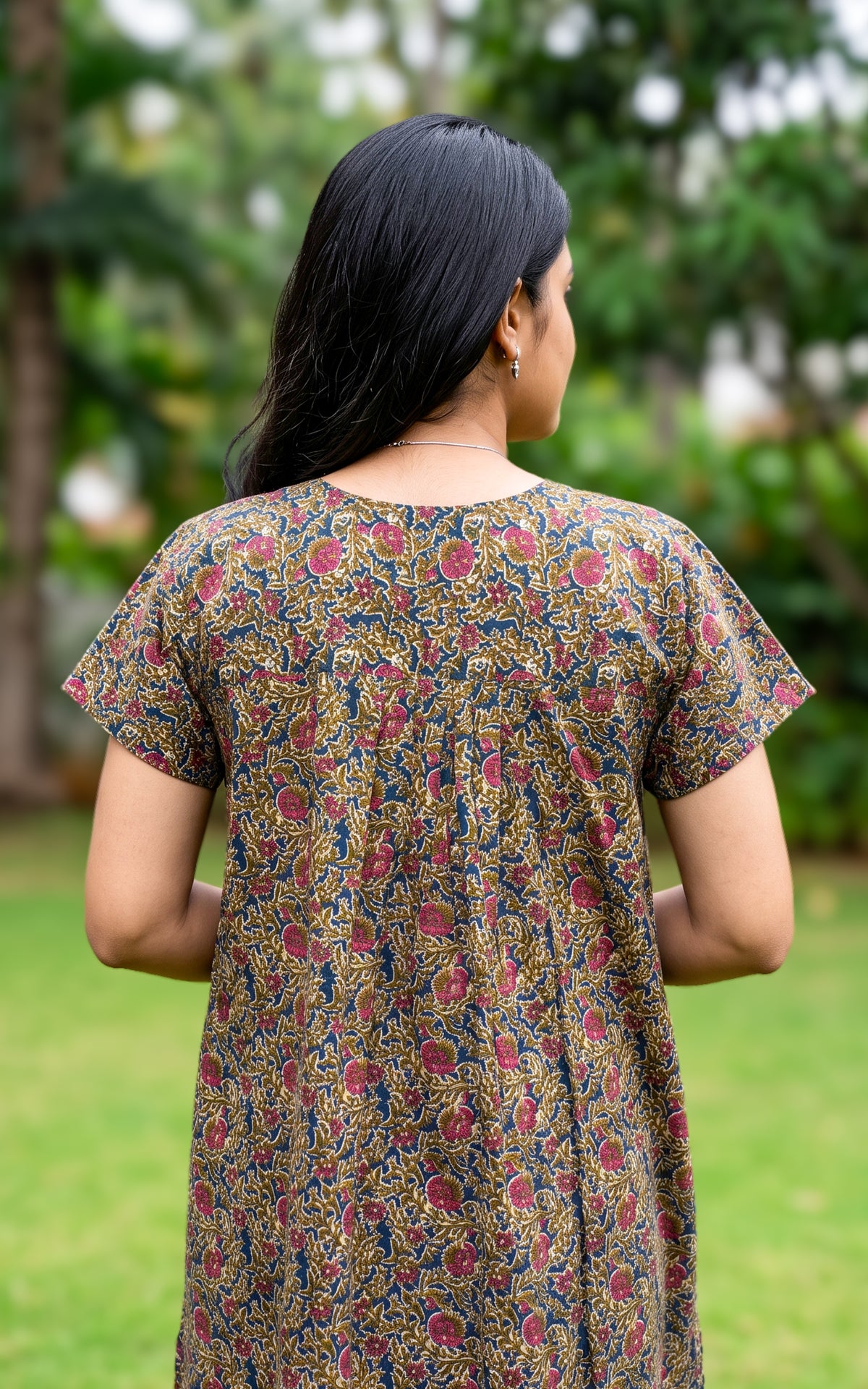 Cotton Straight Fit Nighty-165SS15B