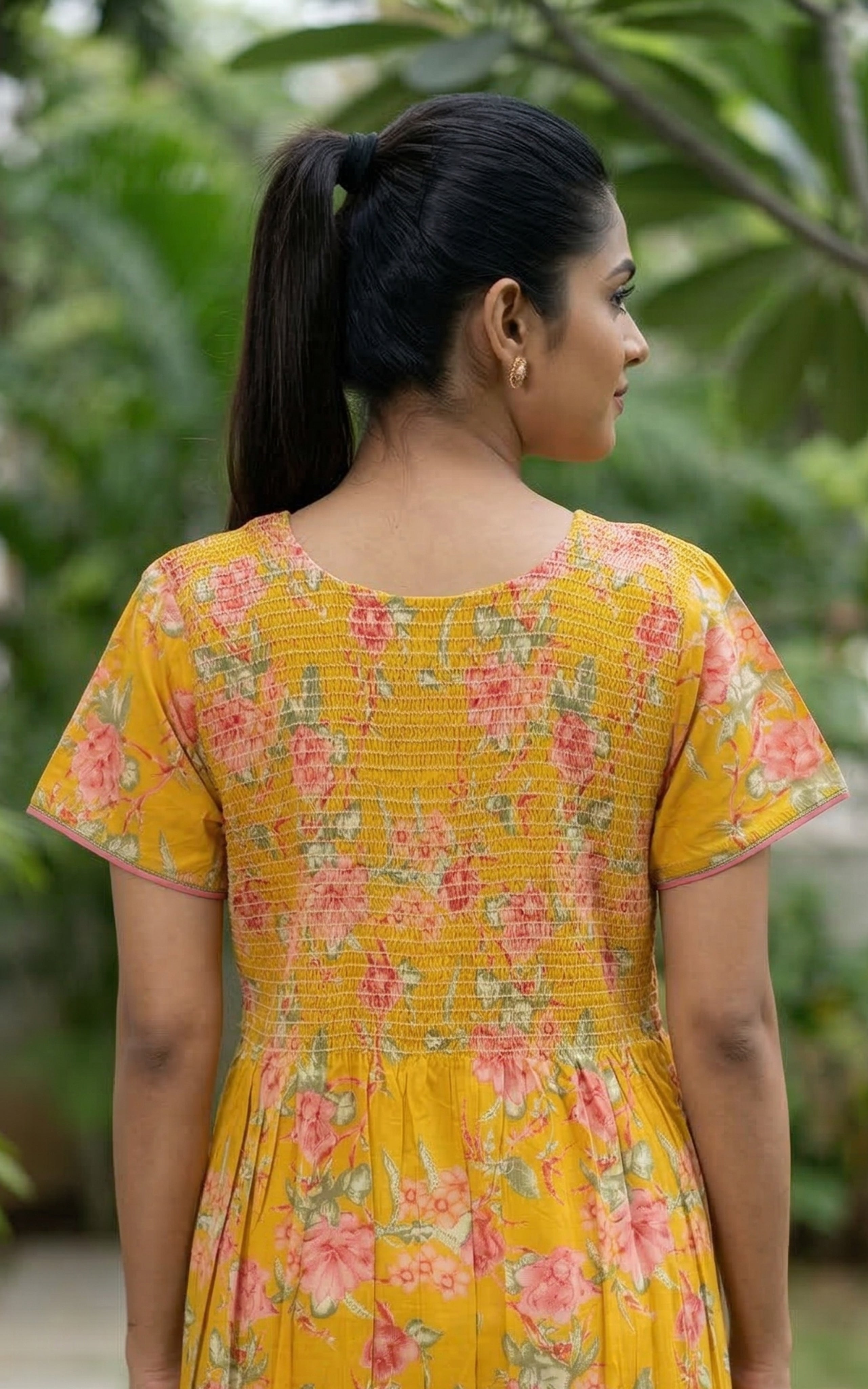Cotton Straight Fit Nighty-159SS7