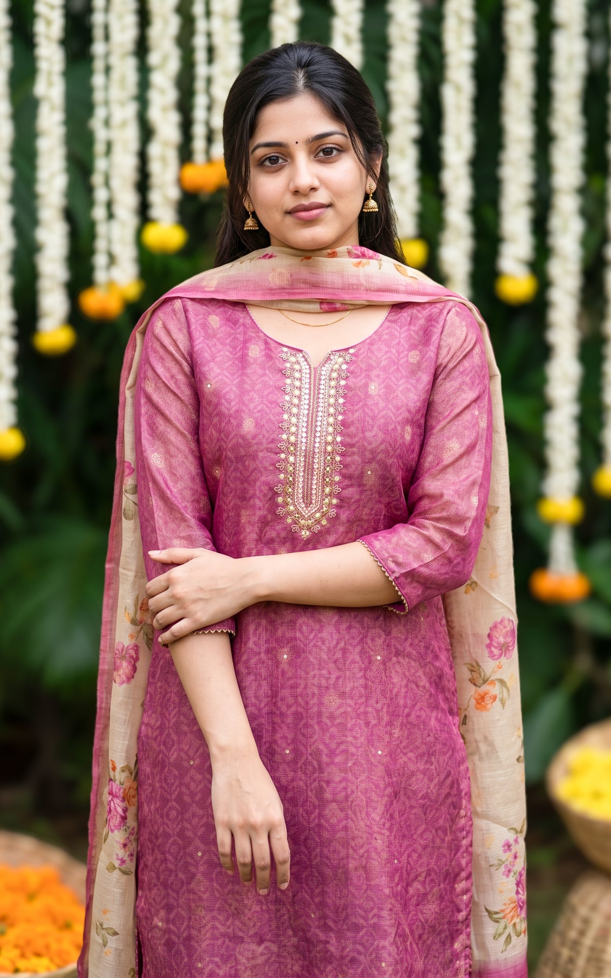 Krittika (Kurti+Pant+Dupatta)