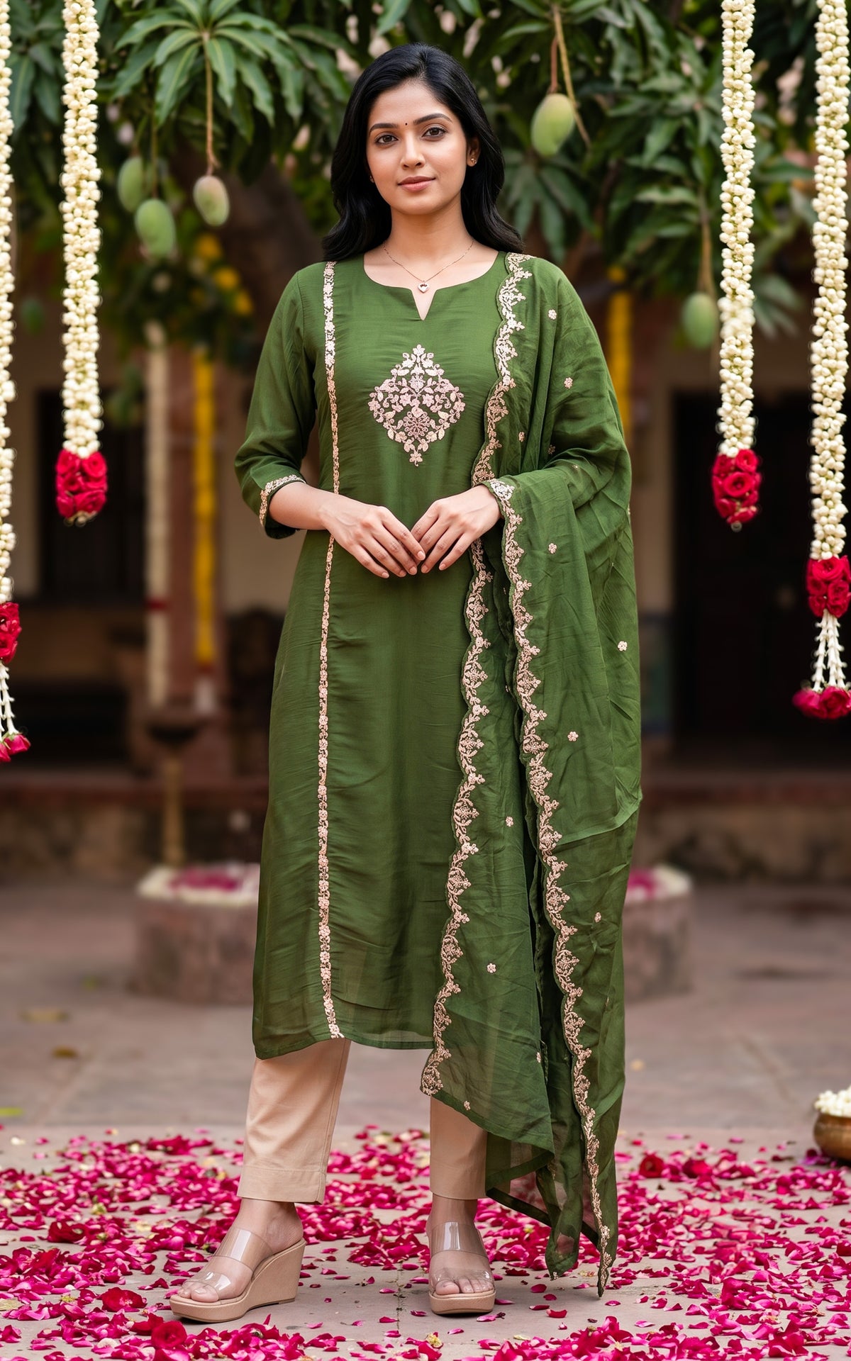 Zayara B (Kurti+Dupatta)